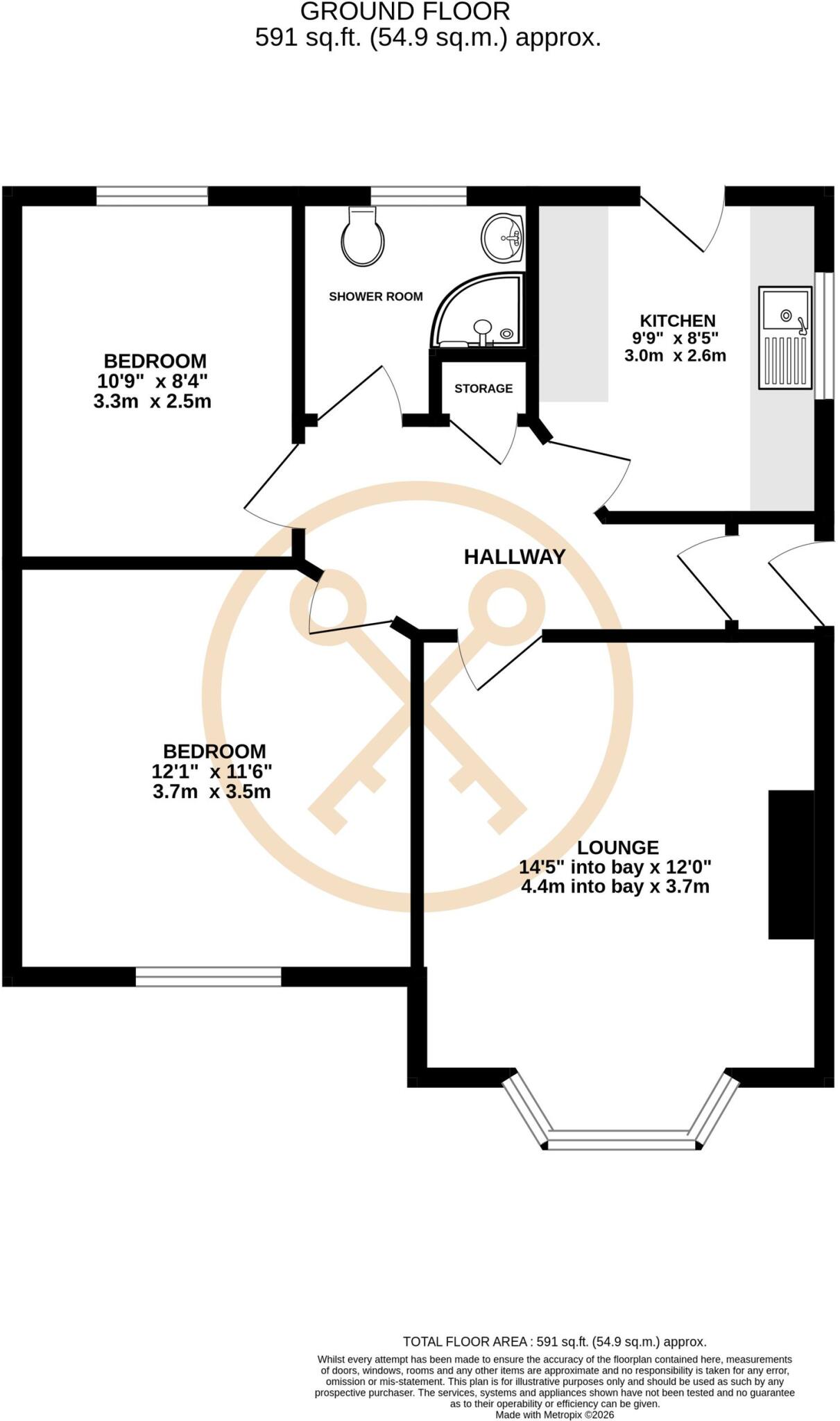 Riverdale Close, SN1 floorplan
