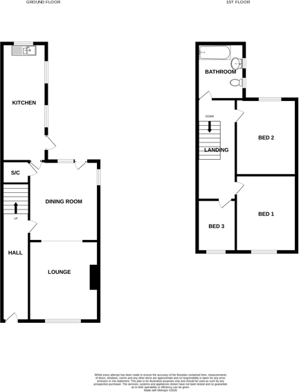 Copley Lane, Butterknowle, Bishop Auckland, DL13 floorplan