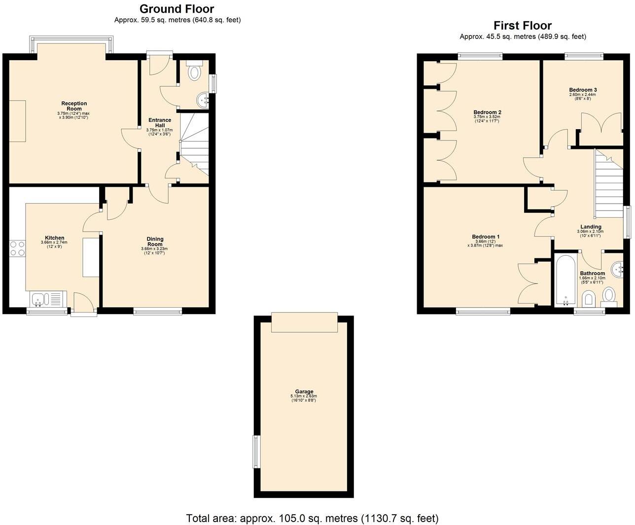 Cross Lane, Dronfield, S18 1SH floorplan