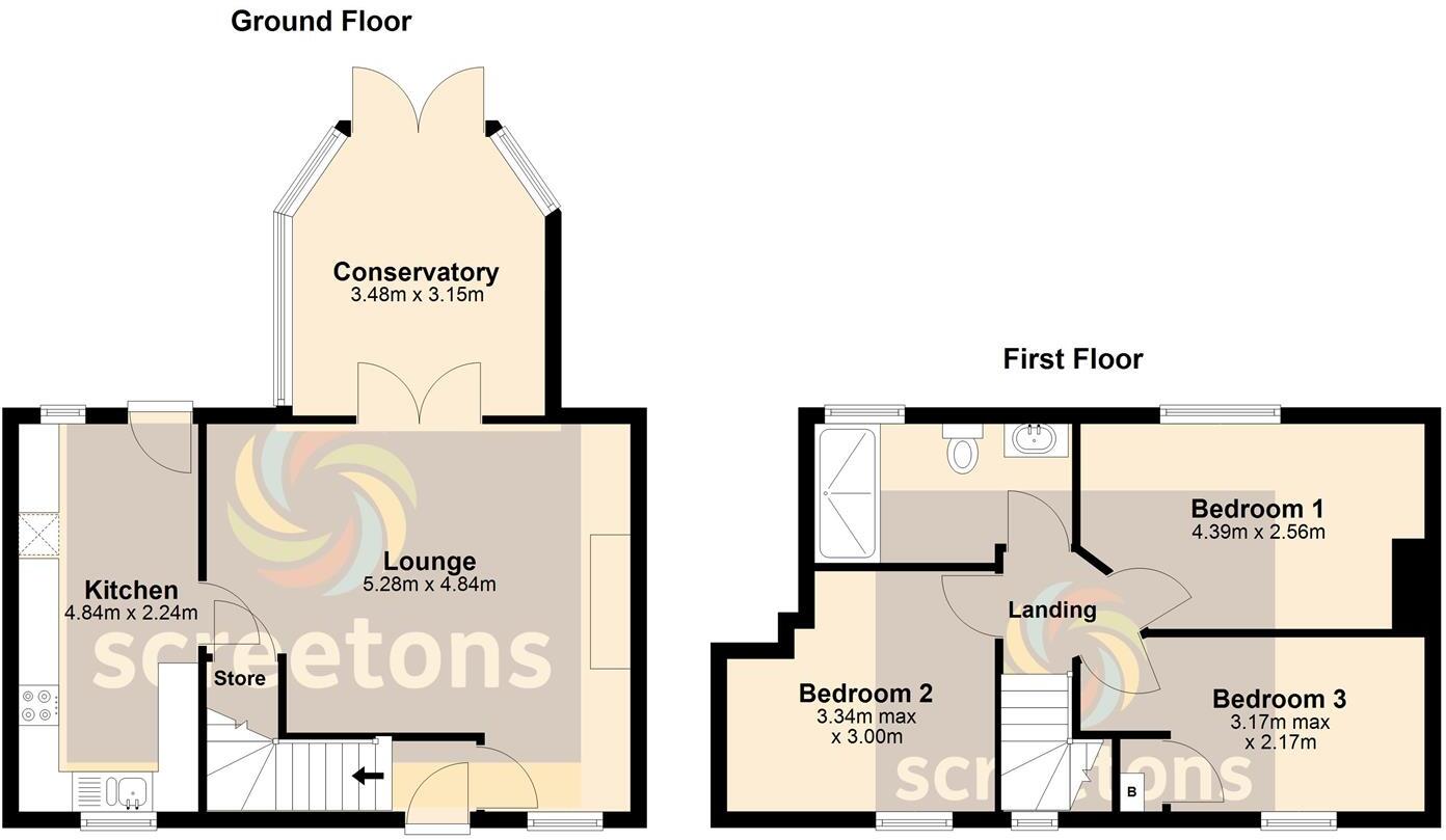 Alexandra Road, Moorends, Doncaster, DN8 floorplan