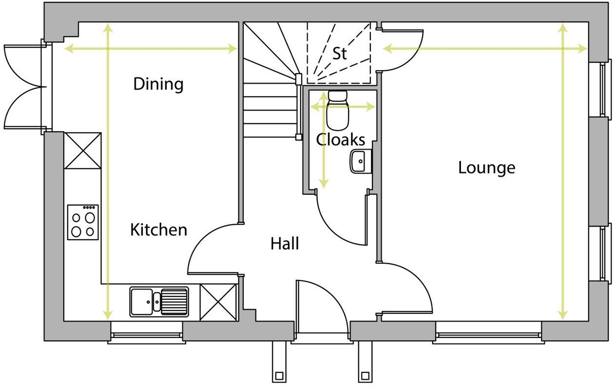 Finham Special, P18, Sandbourne Gardens, Bewdley, Worcestershire, DY12 floorplan