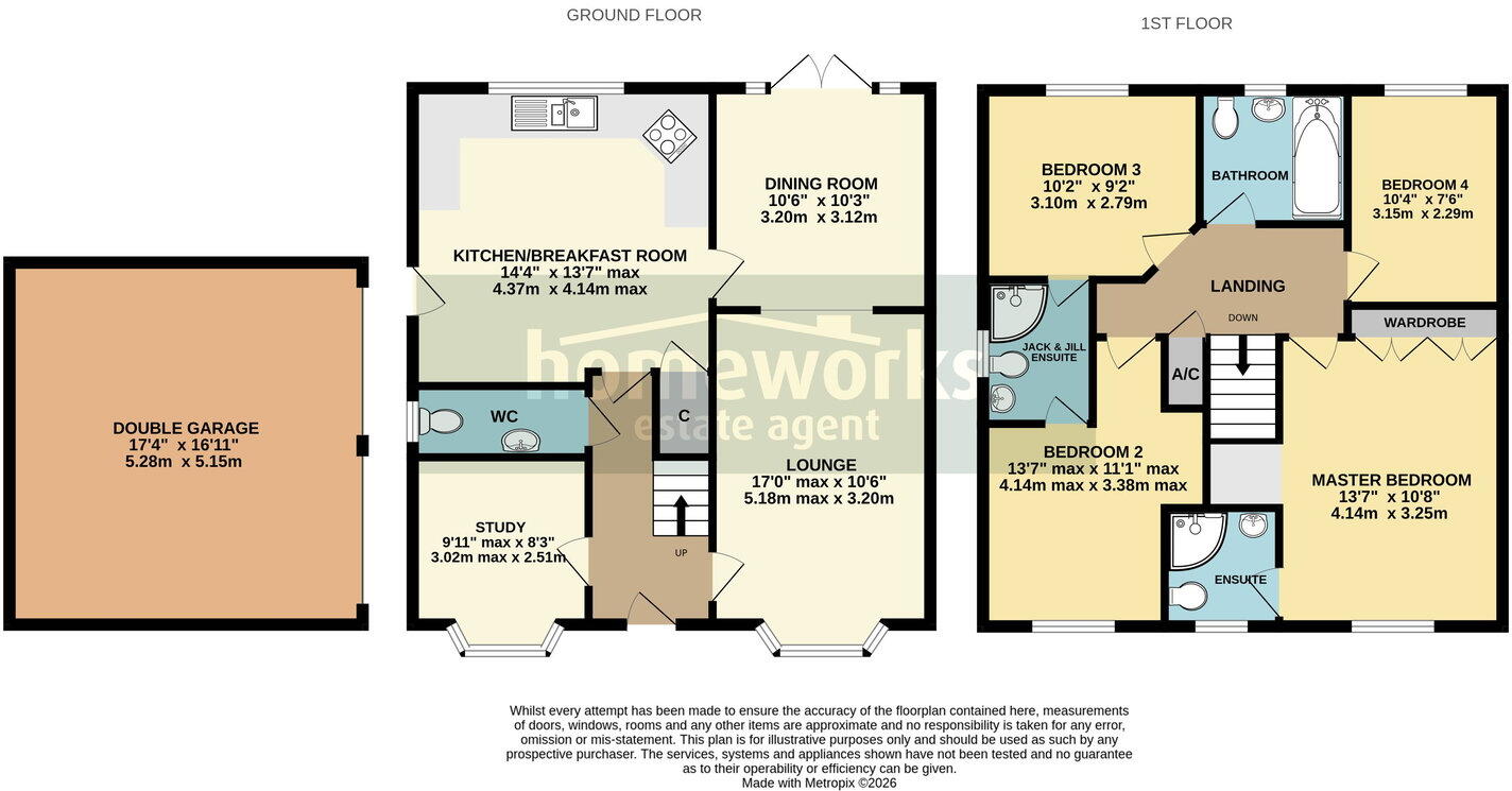 Yeats Way, Dereham, NR19 2GX floorplan