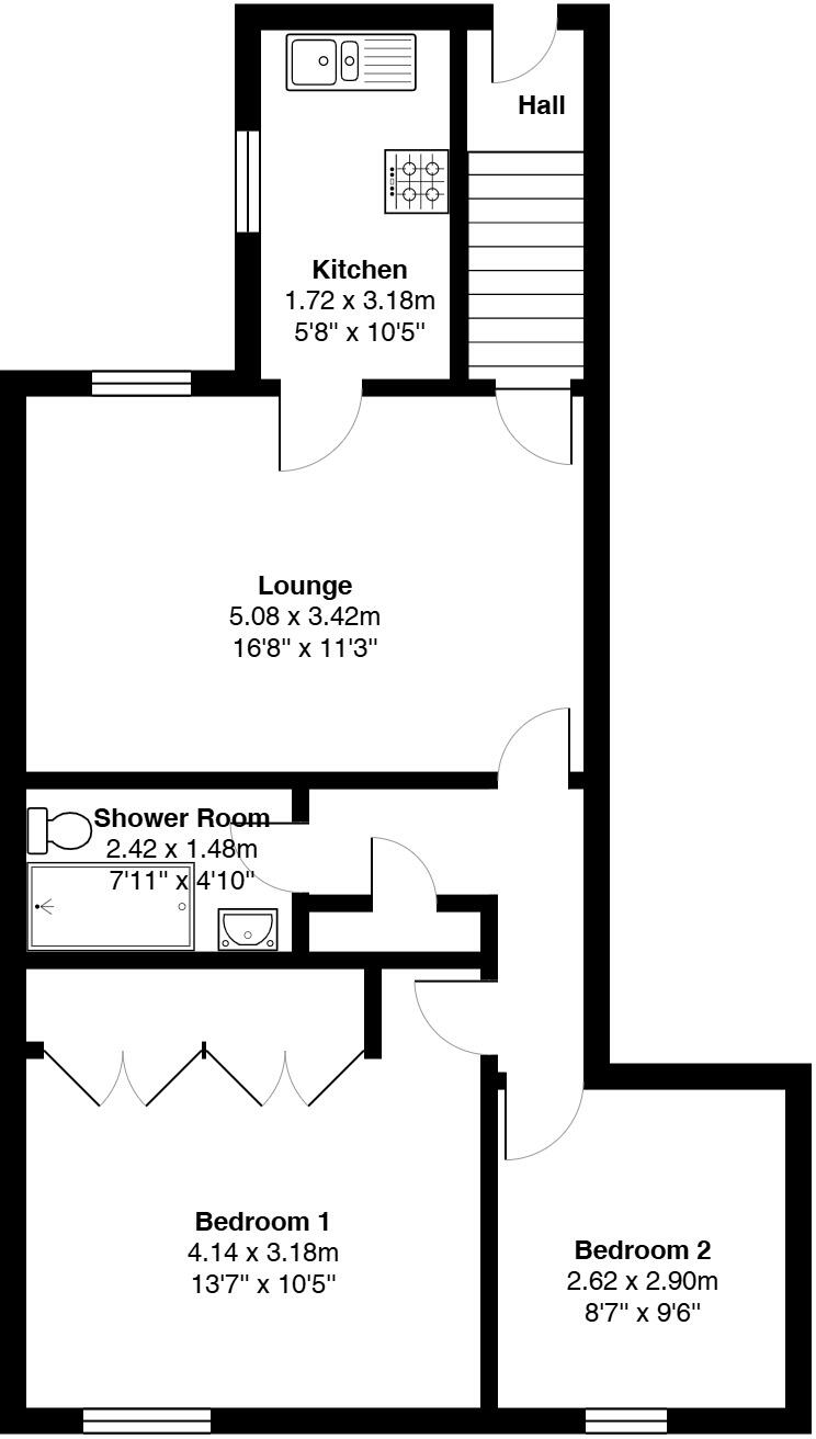 Station Road, Wishaw, North Lanarkshire floorplan