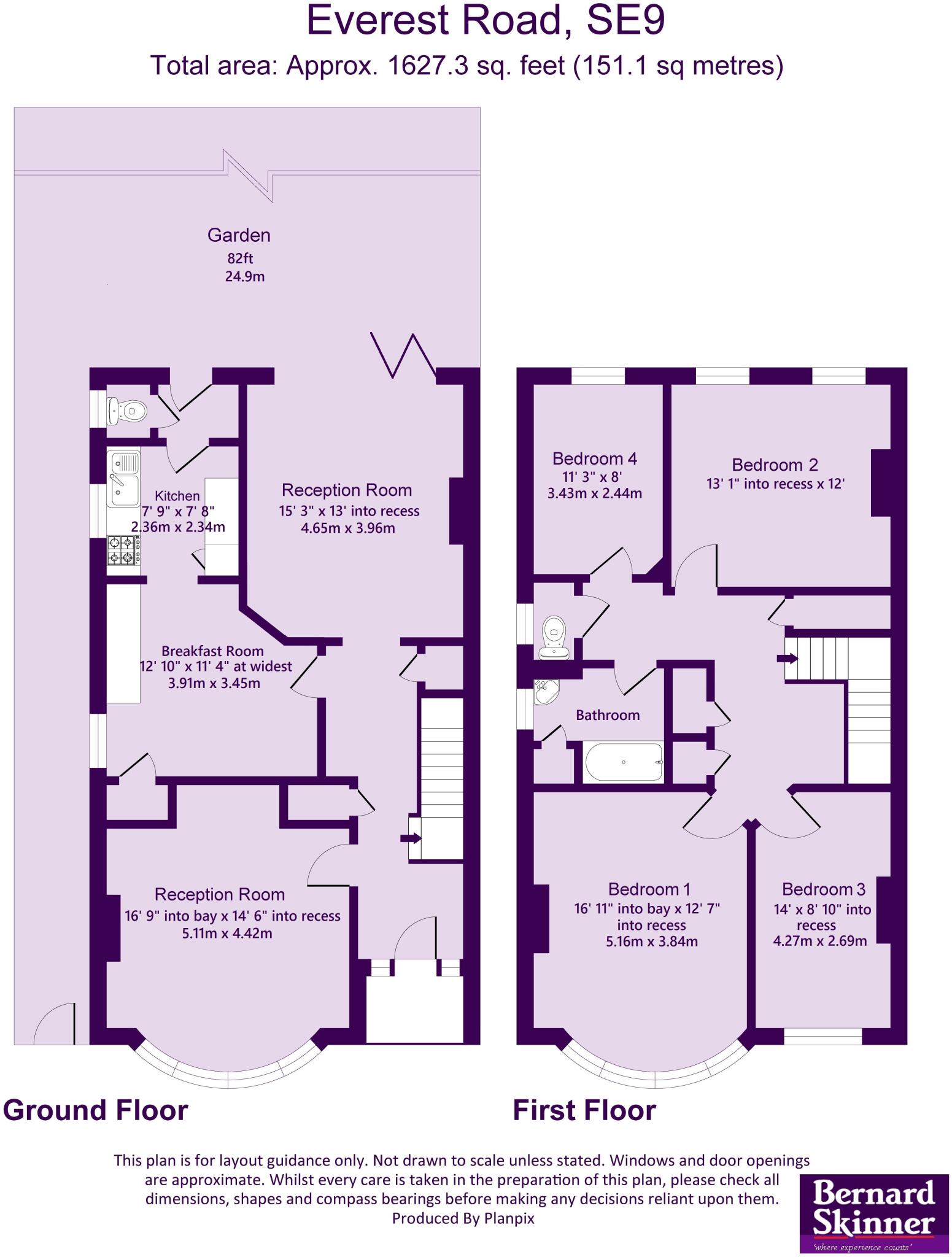 Everest Road, Eltham SE9 floorplan