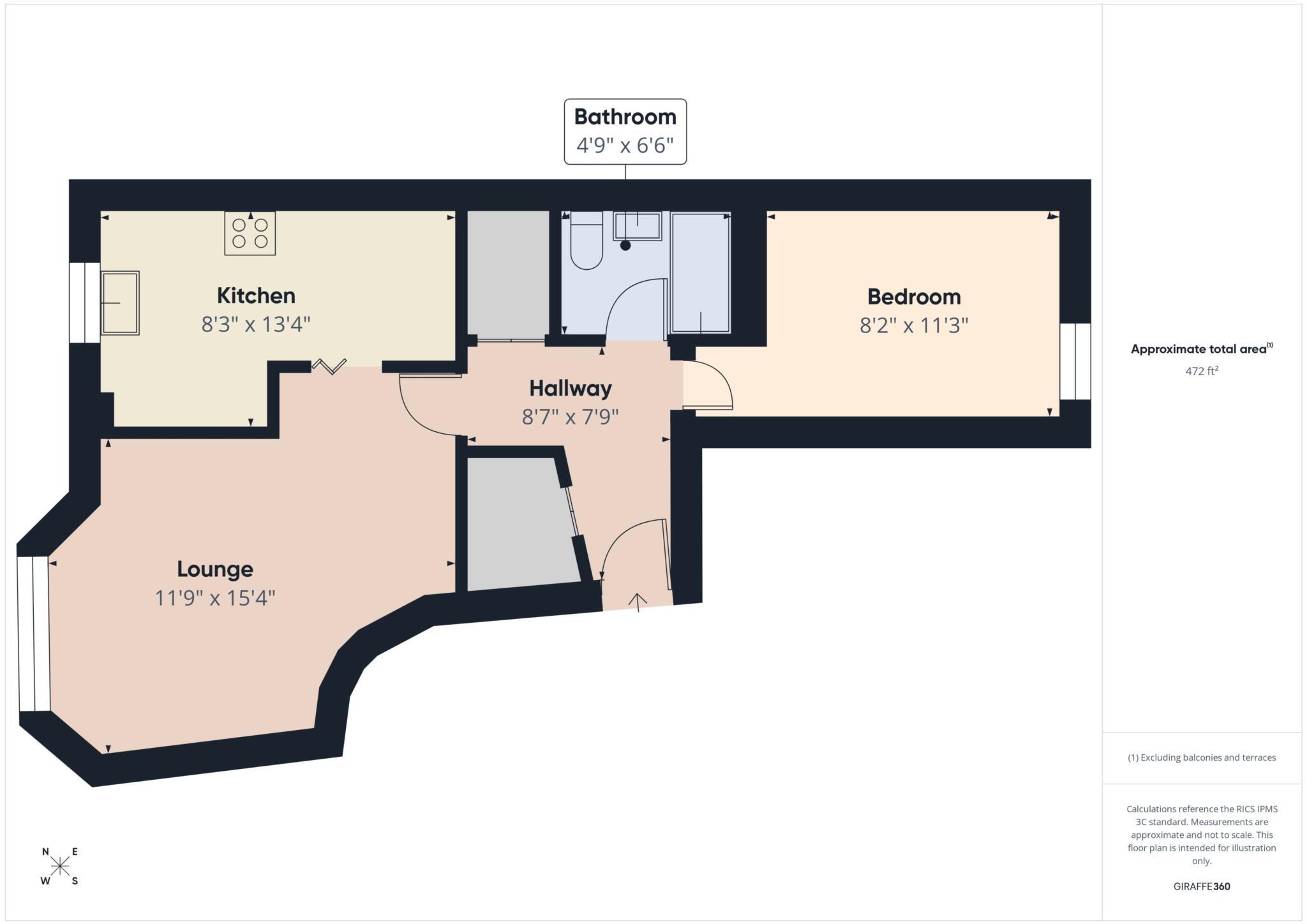 New City Road, Glasgow floorplan