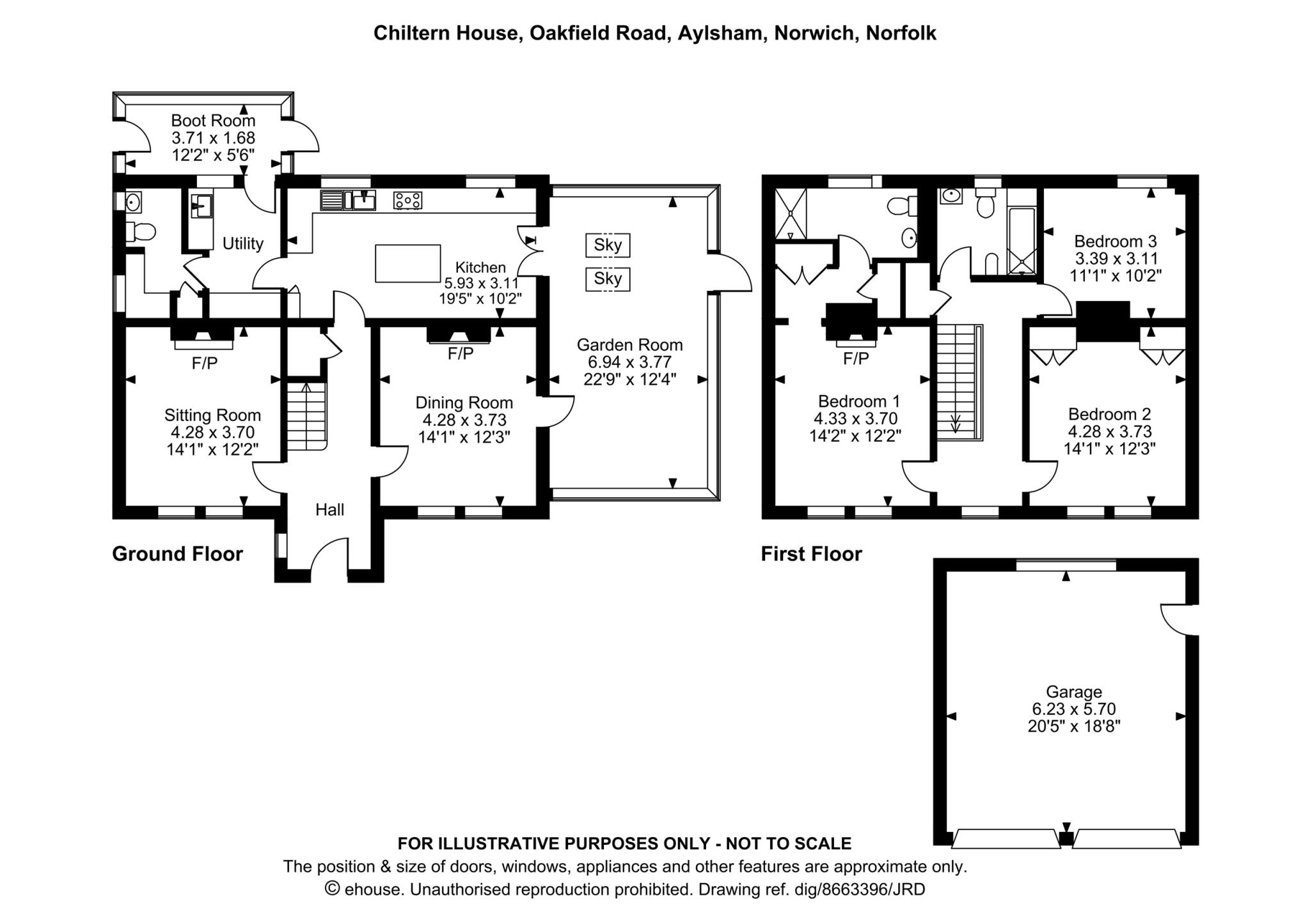 Oakfield Road, Aylsham, Norwich floorplan