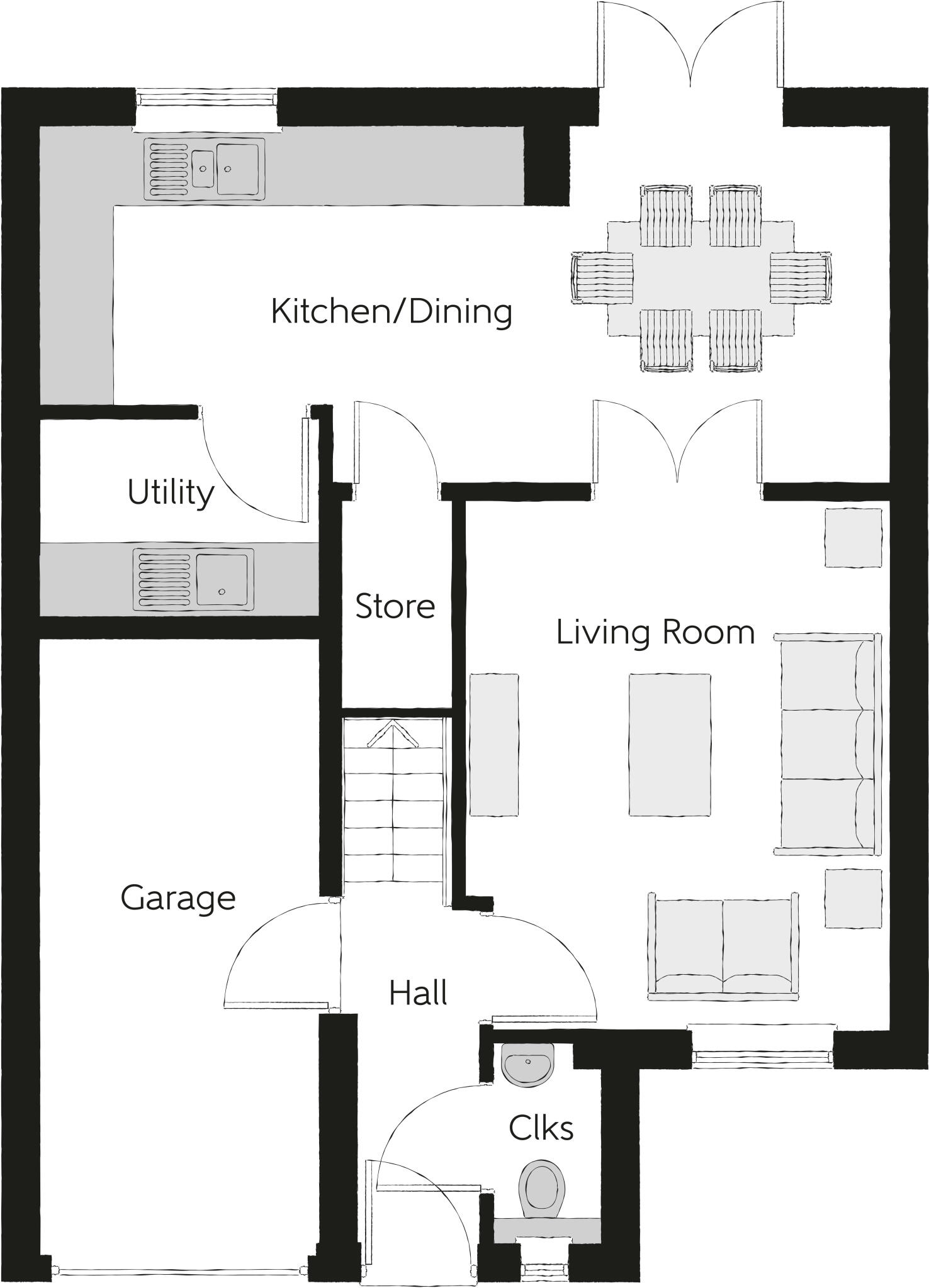 The Foresters,
Flaxley Lane,
Middlebeck,
Newark on Trent,
NG24 3XB floorplan