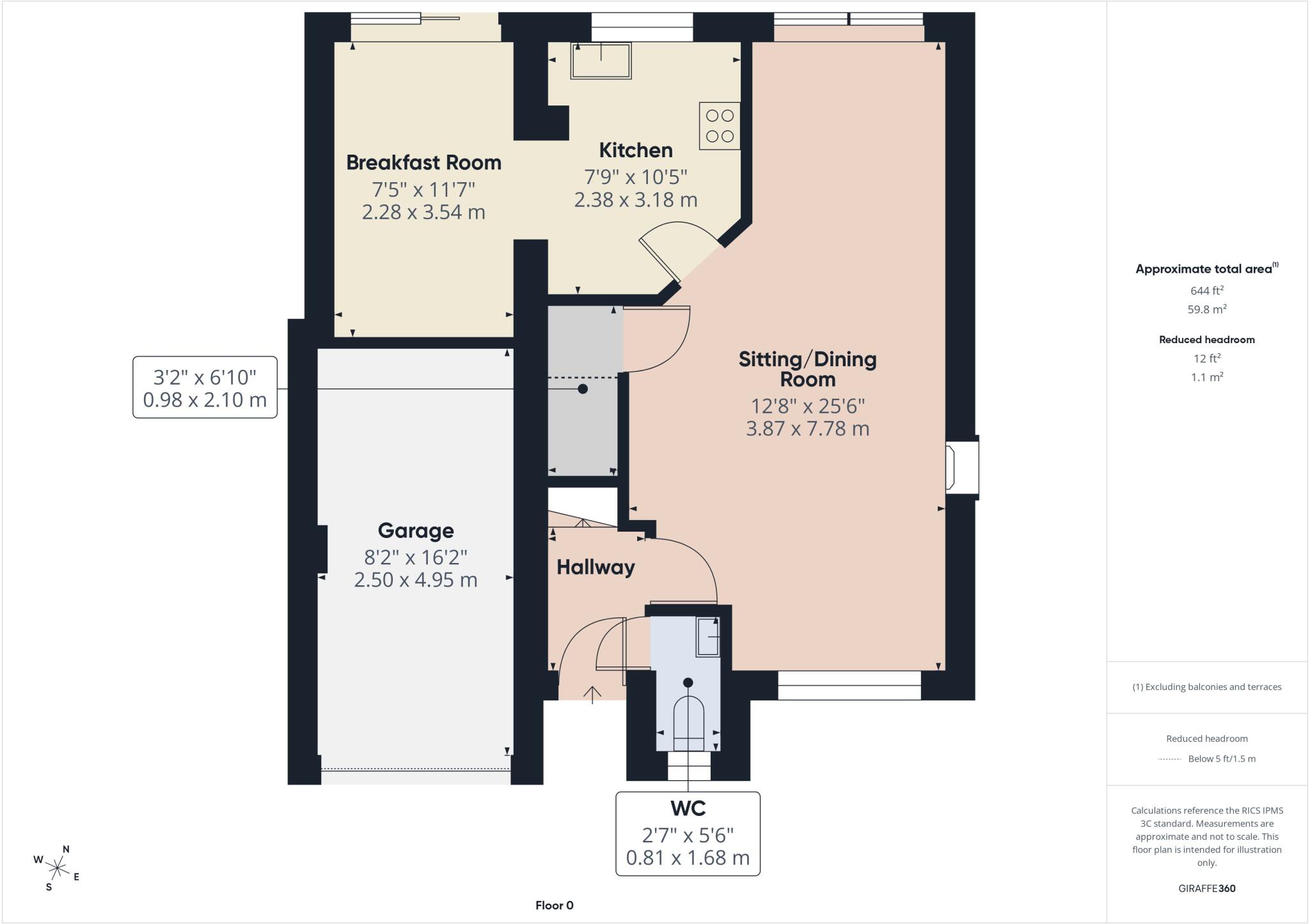 Underleaf Way, Peasedown St. John, Bath, Somerset, BA2 floorplan