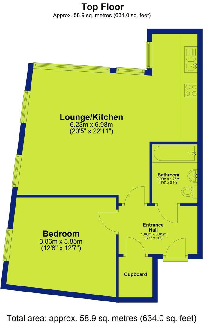 Roden Street, Nottingham floorplan