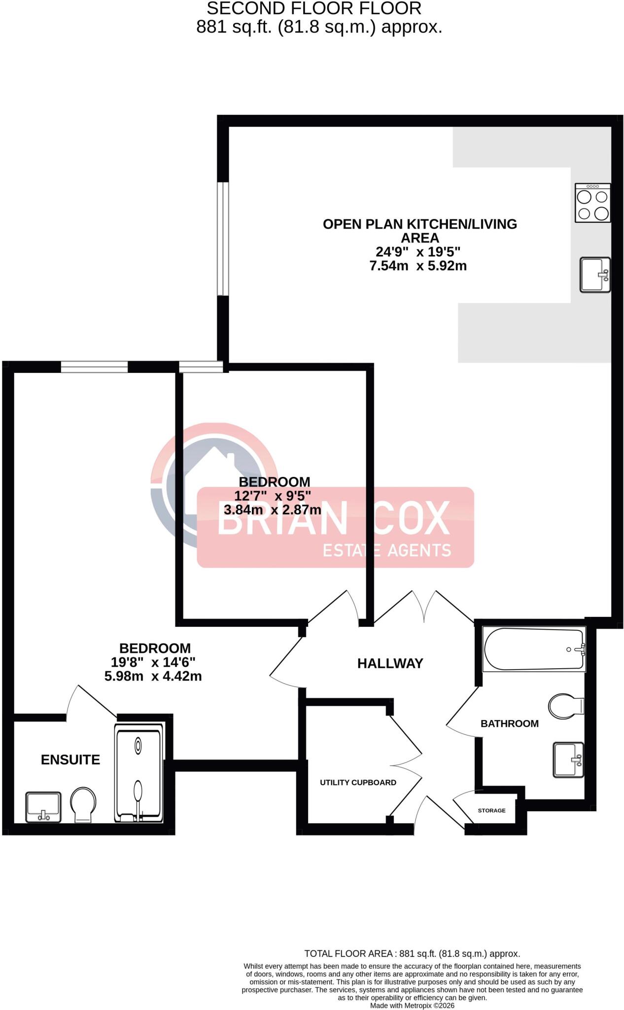 455 High Road, Wembley floorplan