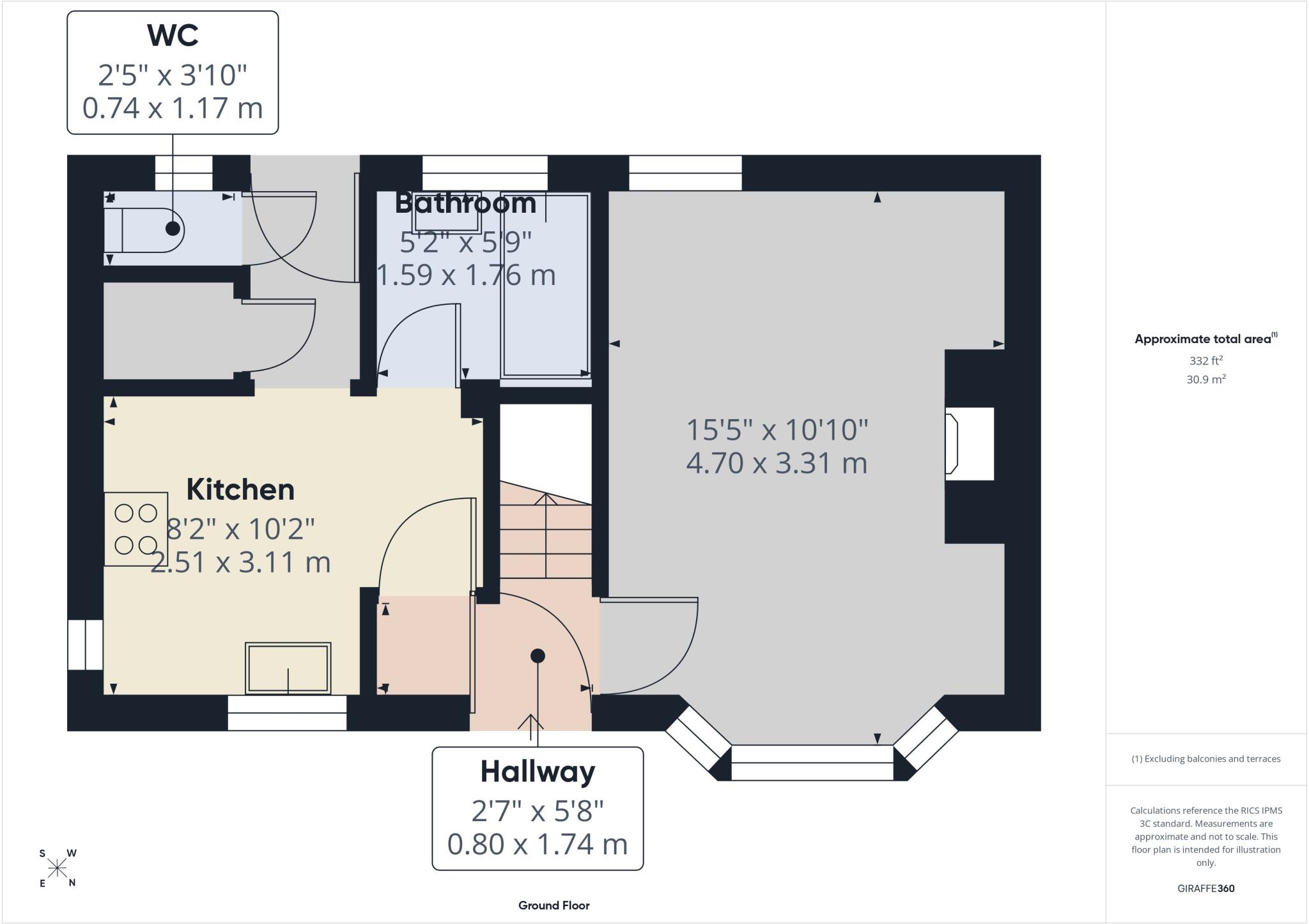 Middleton Road, Ilkeston, Derbyshire, DE7 floorplan