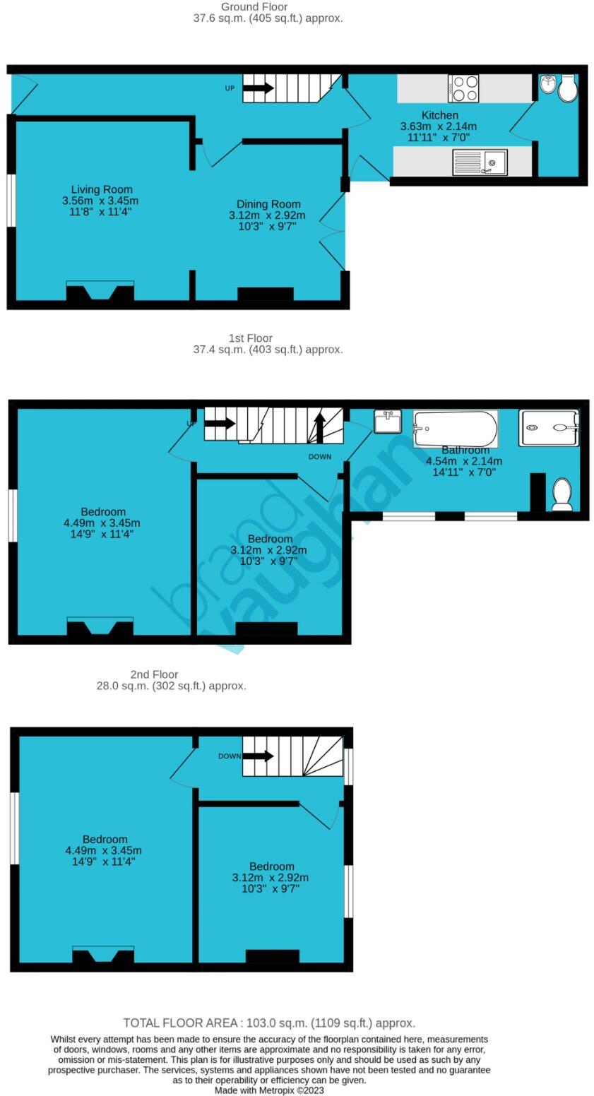 Park Street, Brighton, East Sussex, BN2 floorplan