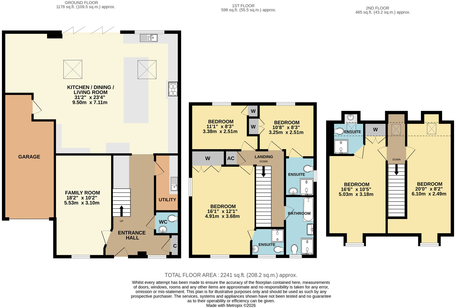 Lebburn Meadows, Hedge End, SO30 floorplan