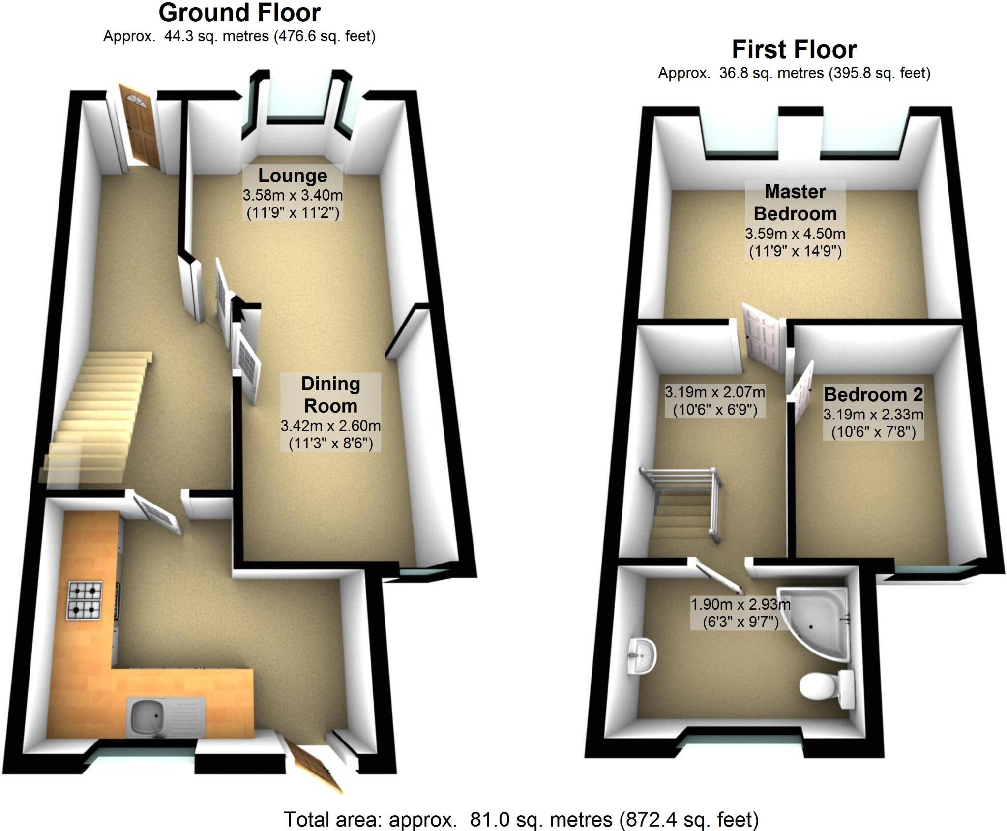 Maristow Avenue, Keyham floorplan