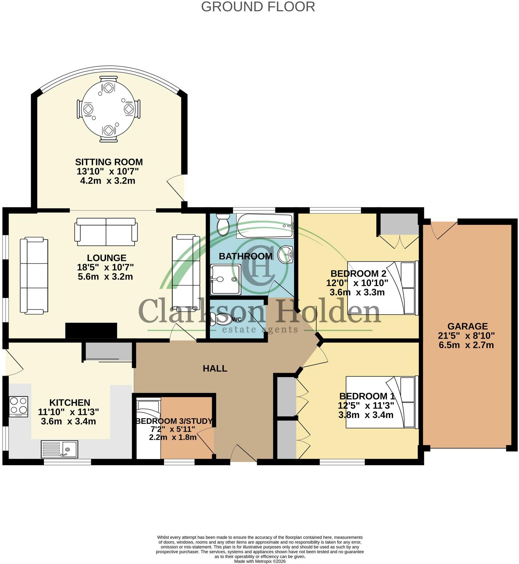 Marlborough Drive, Fulwood, Preston, PR2 9UE floorplan