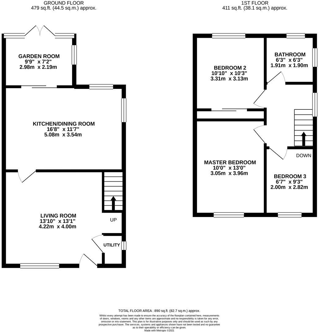 Glencoe Drive, Kettering floorplan