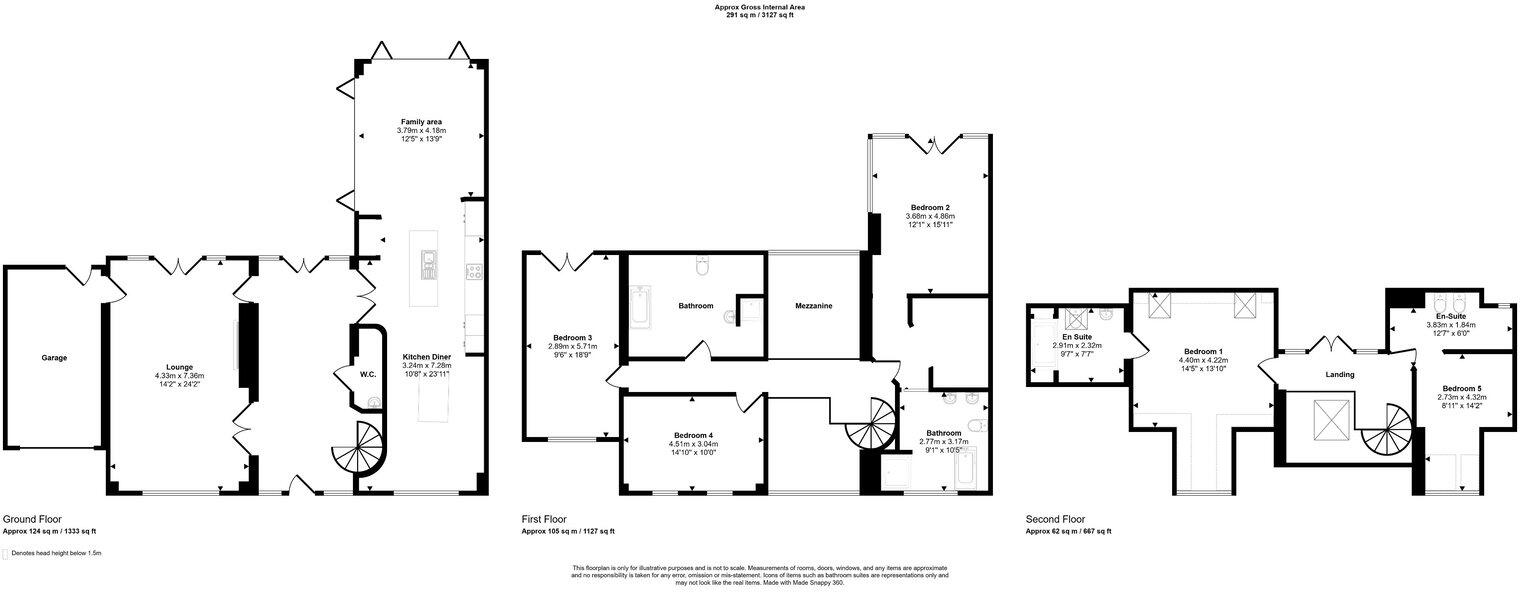 3, Upsall Hall Gardens, Nunthorpe floorplan