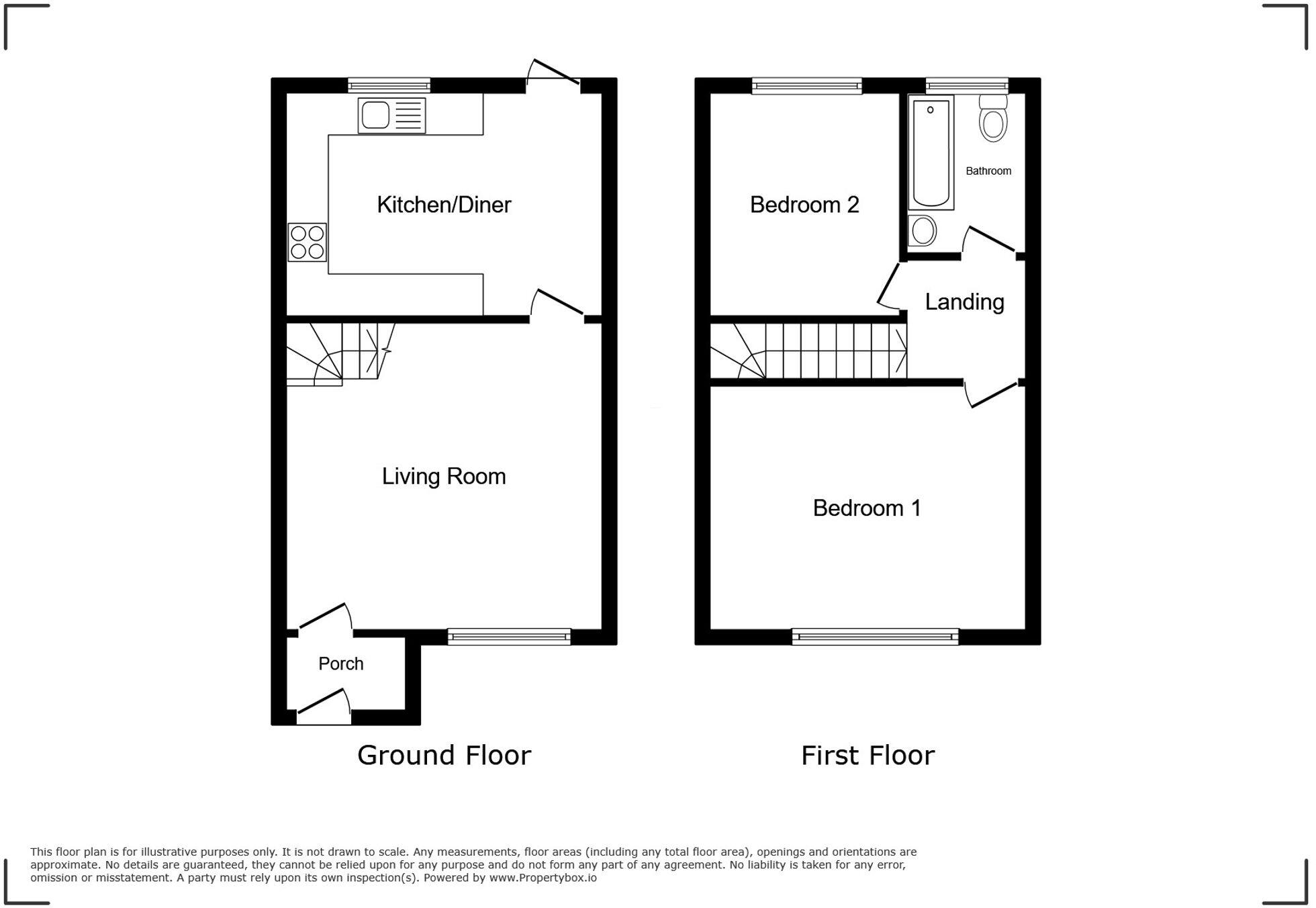 Maybrook, Chineham, RG24 floorplan