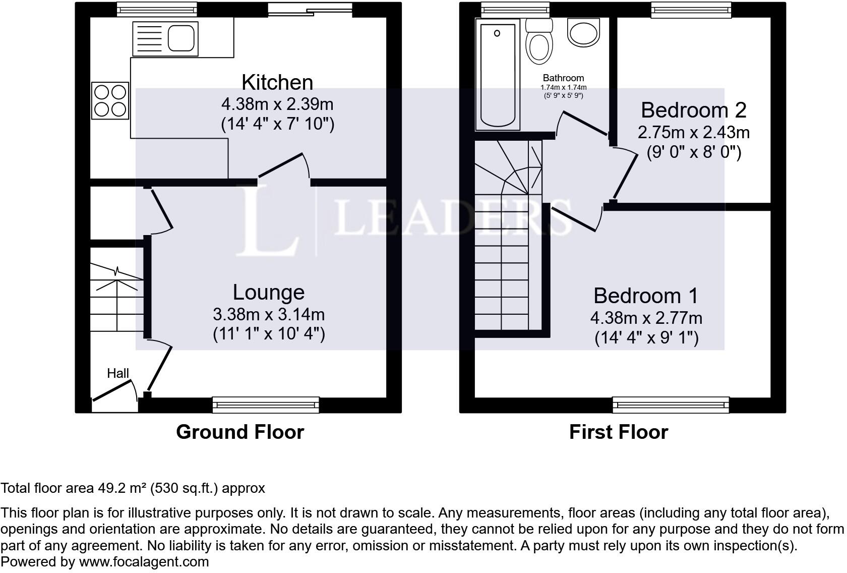 Longcroft, Felixstowe floorplan
