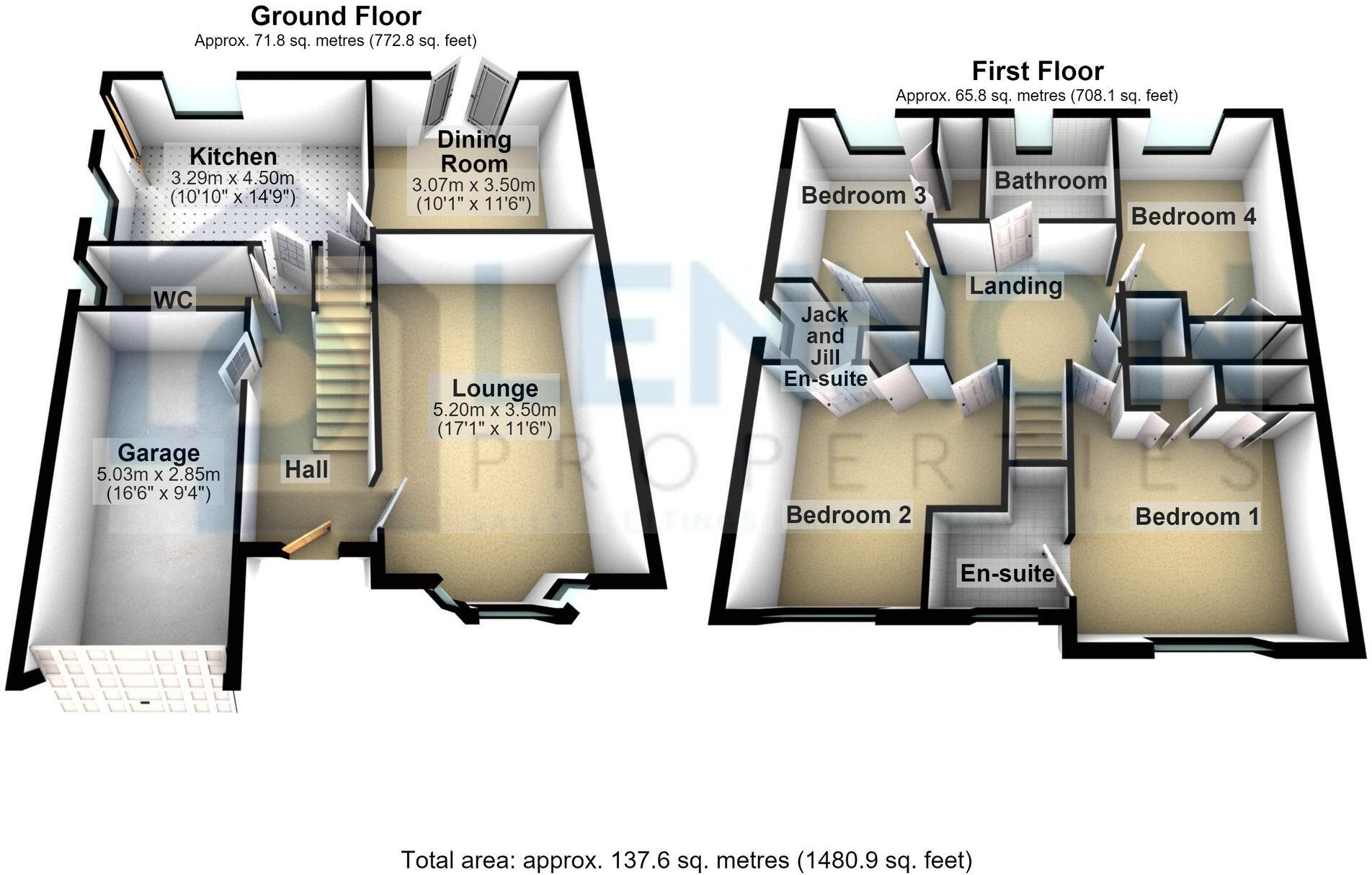 Cedar Grove, Blyth, NE24 floorplan