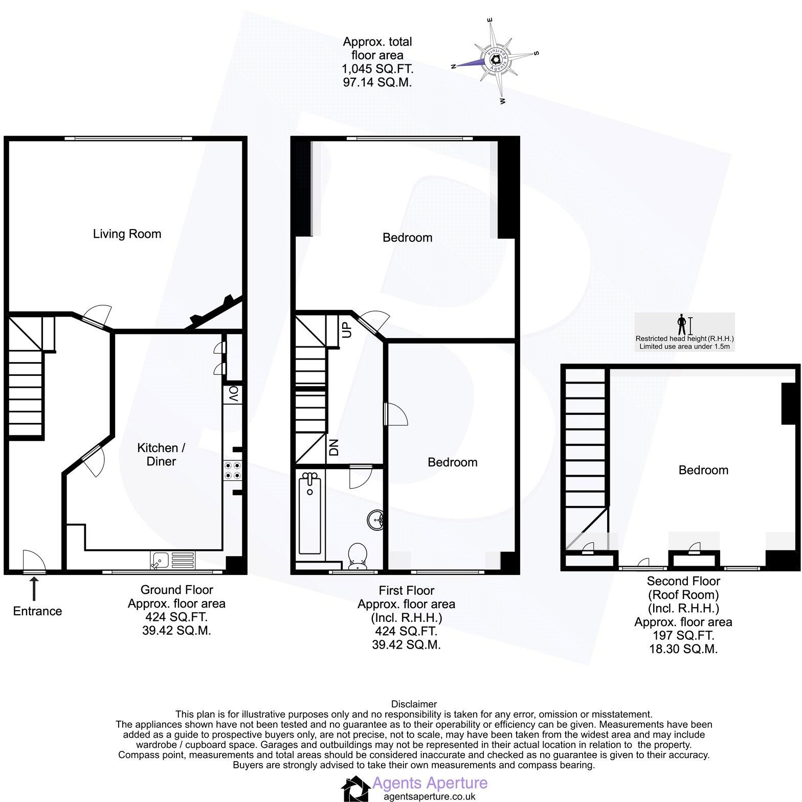 Balgores Square, Gidea Park, RM2 floorplan