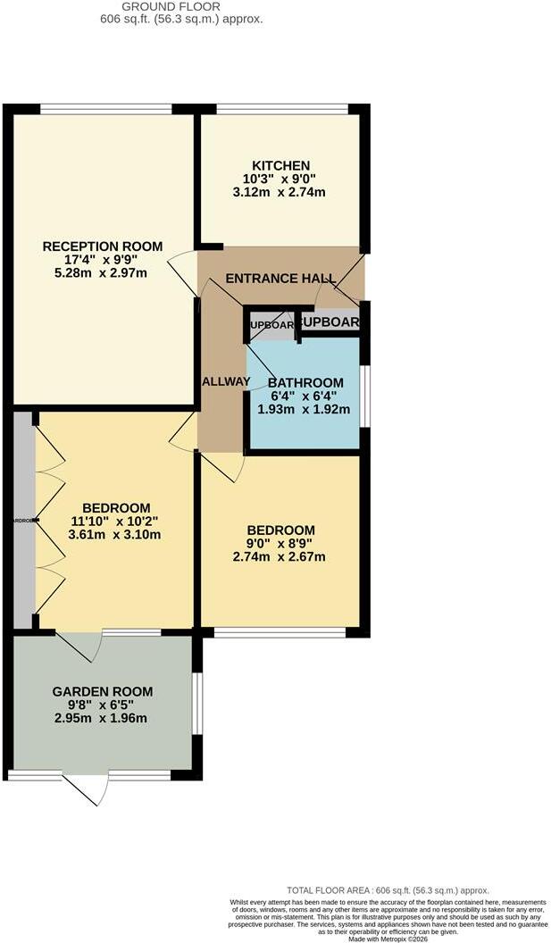 Valley Rise, Swadlincote floorplan