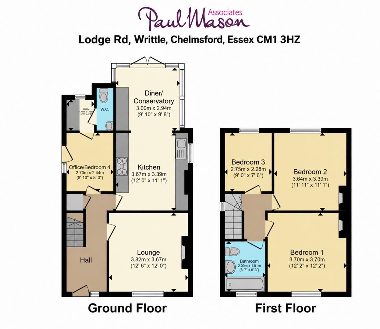 Lodge Road, Writtle, Chelmsford floorplan