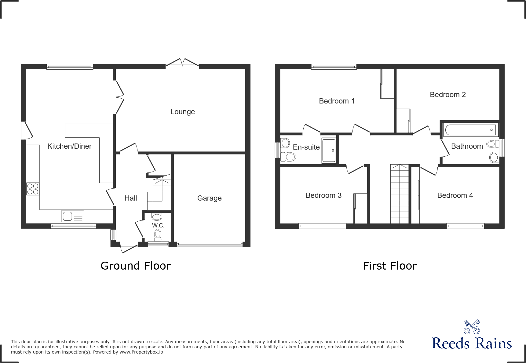 Bluebell Close, Biddulph, Stoke-on-Trent, Staffordshire, ST8 floorplan