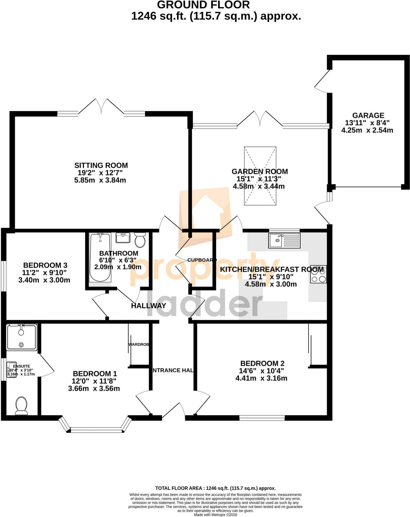 Trafford Way, Spixworth, NR10 floorplan