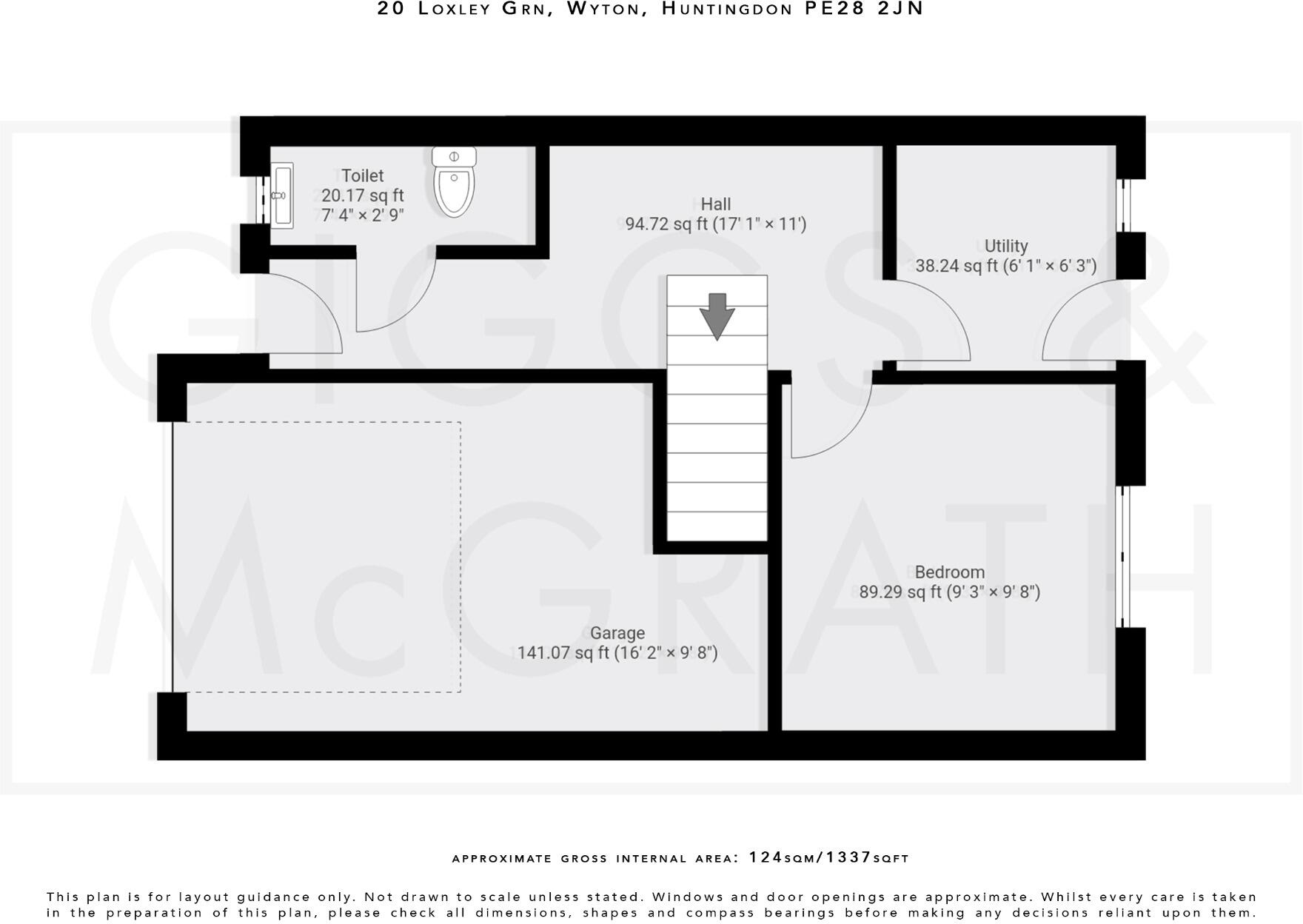 Loxley Green, Wyton, Huntingdon, Cambridgeshire, PE28 2JN floorplan