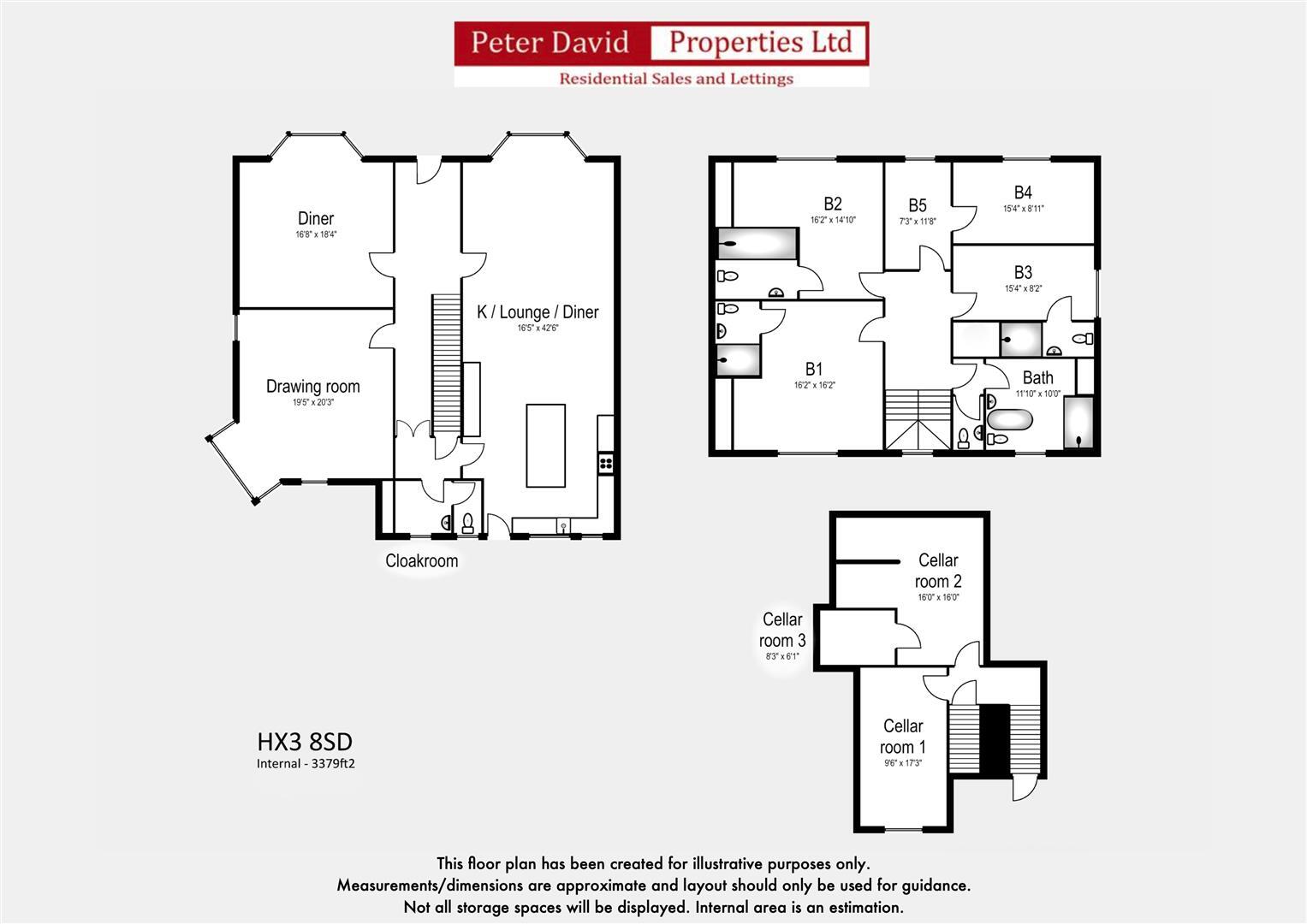 Leeds Road, Halifax floorplan