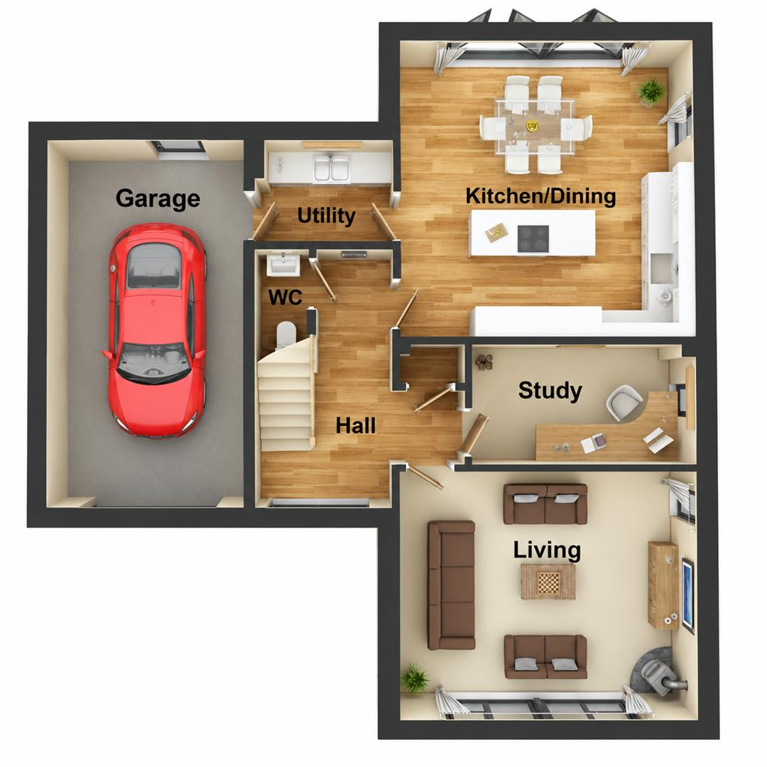 Chapel Lane, Gorsley floorplan