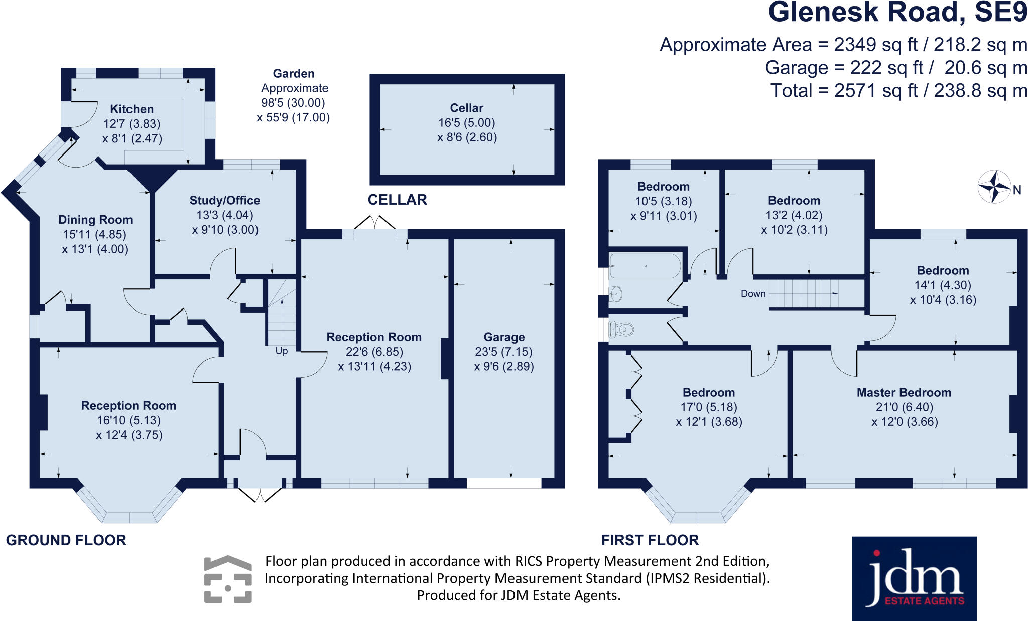 Glenesk Road, Eltham, London, SE9 floorplan