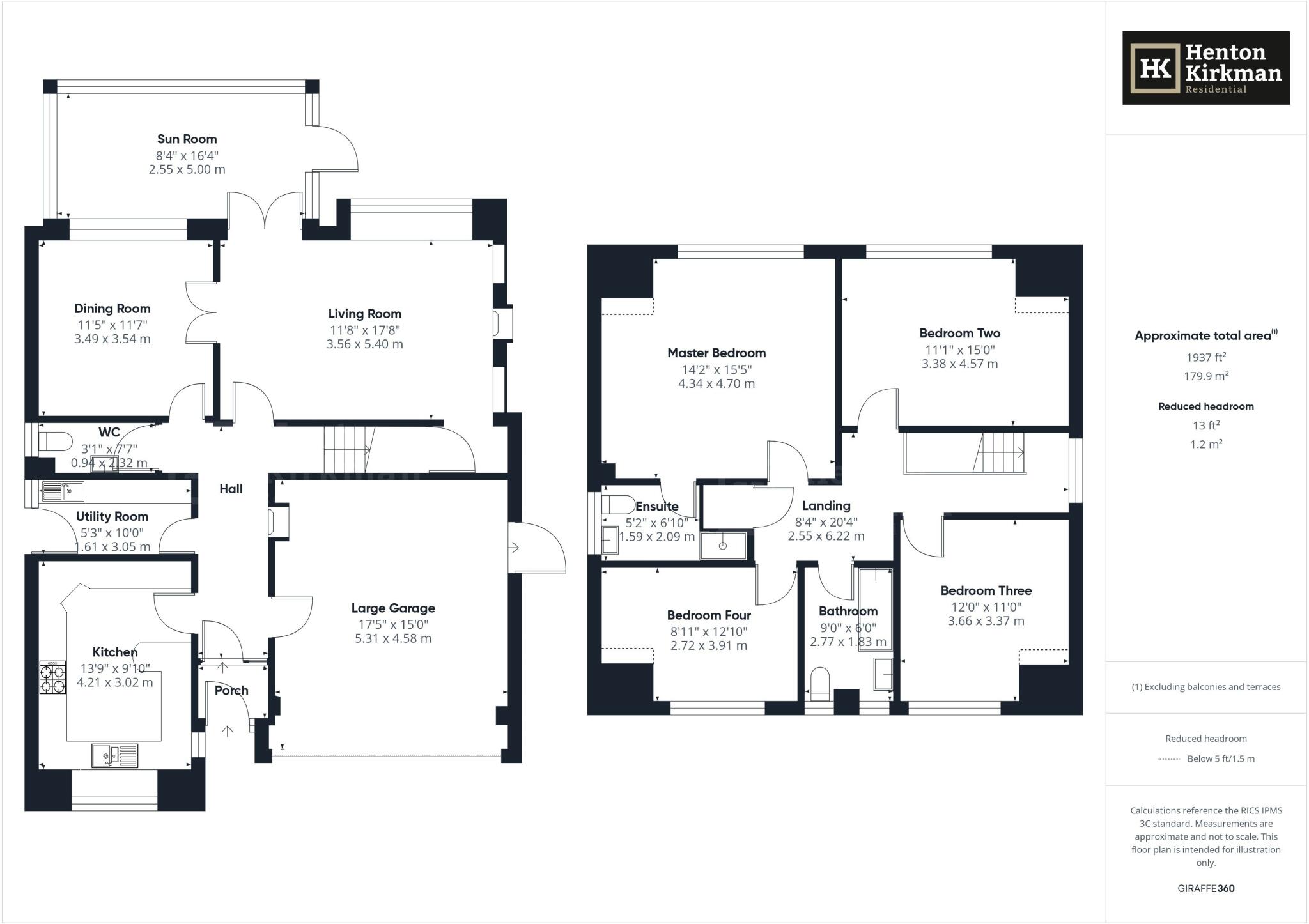 Brightside, Billericay, Essex, CM12 0LP floorplan