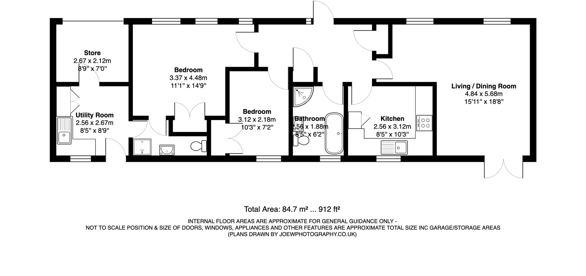Rosemary Cottage, Codsall Road, Tettenhall, WV6 9QG floorplan