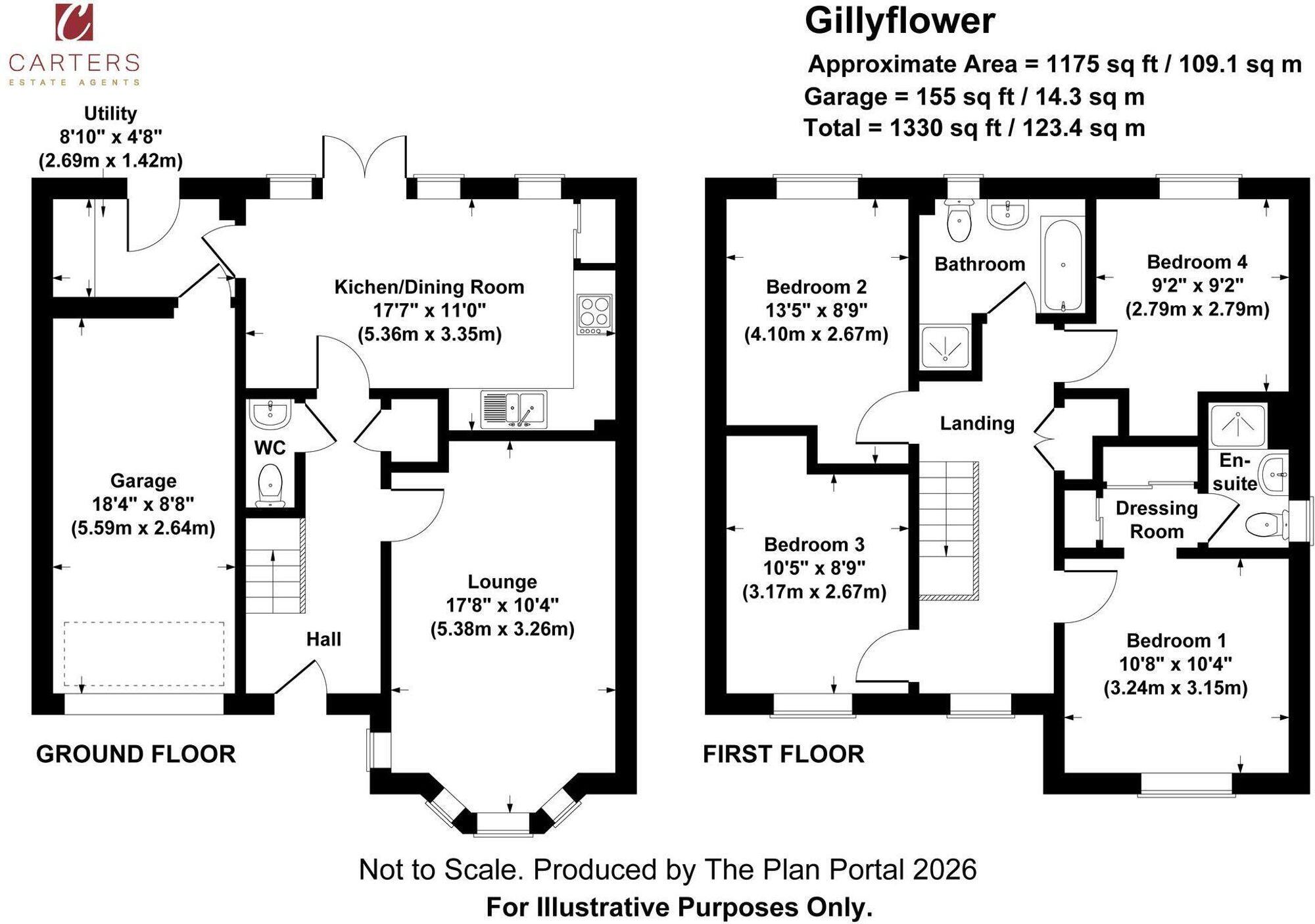 Gilliflower Way, Nuneaton, CV11 floorplan