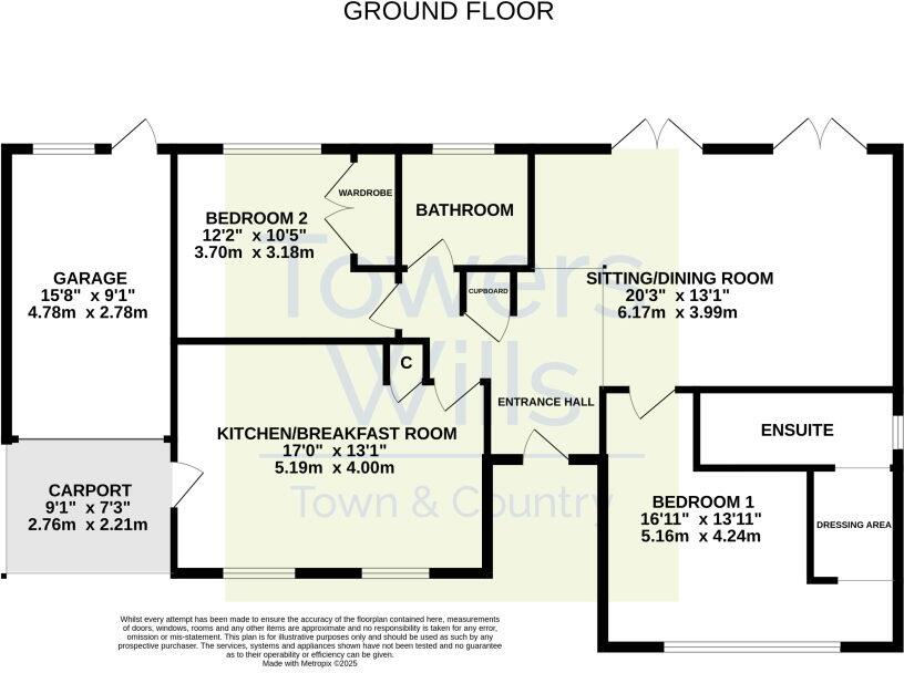 Arnewood Gardens, Yeovil, Somerset, BA20 floorplan