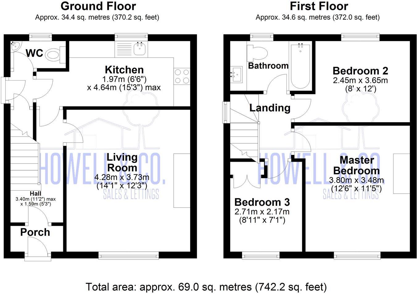 Westbrook Avenue, Warrington floorplan