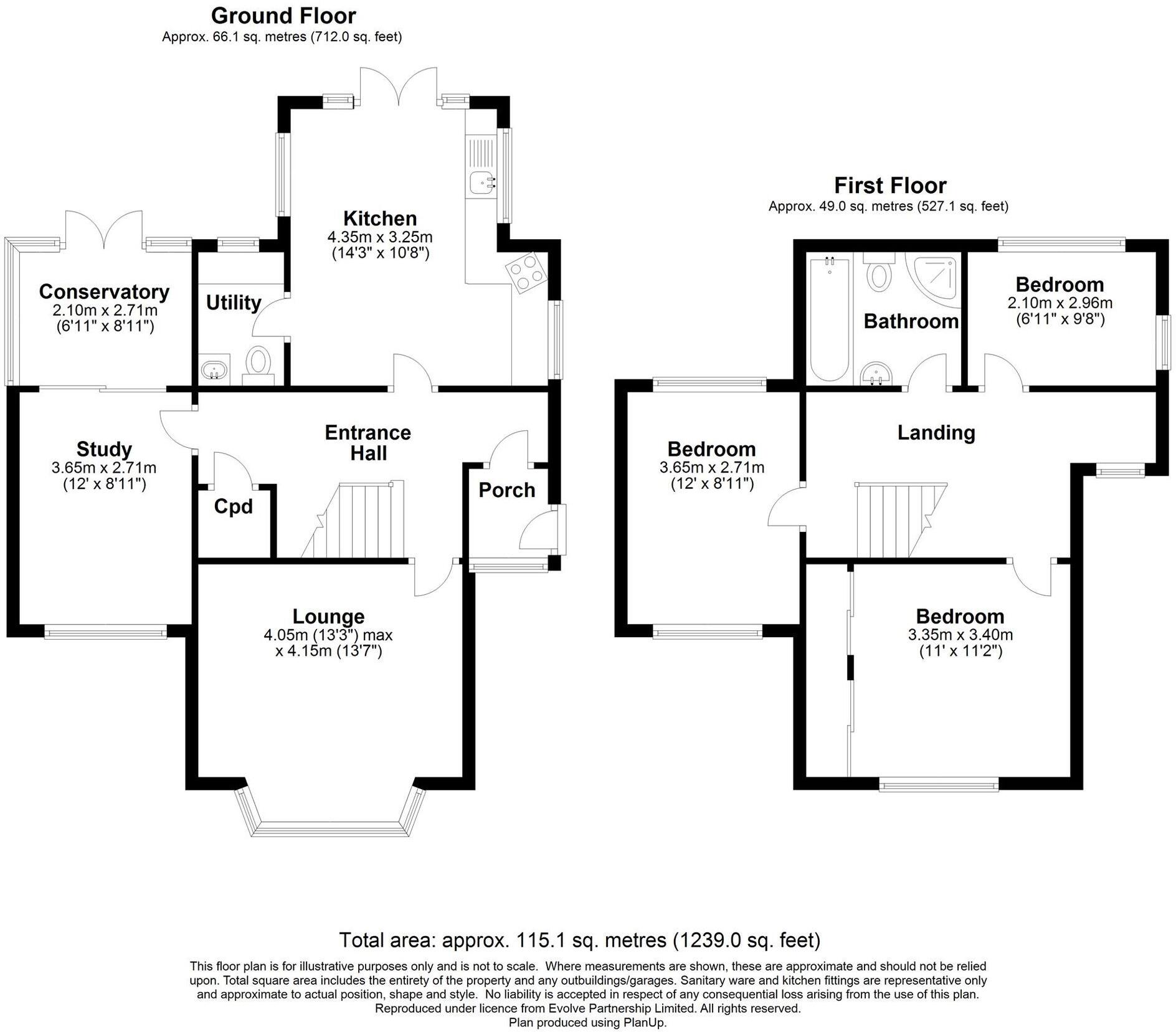Meadow Road, Albrighton, WV7 floorplan