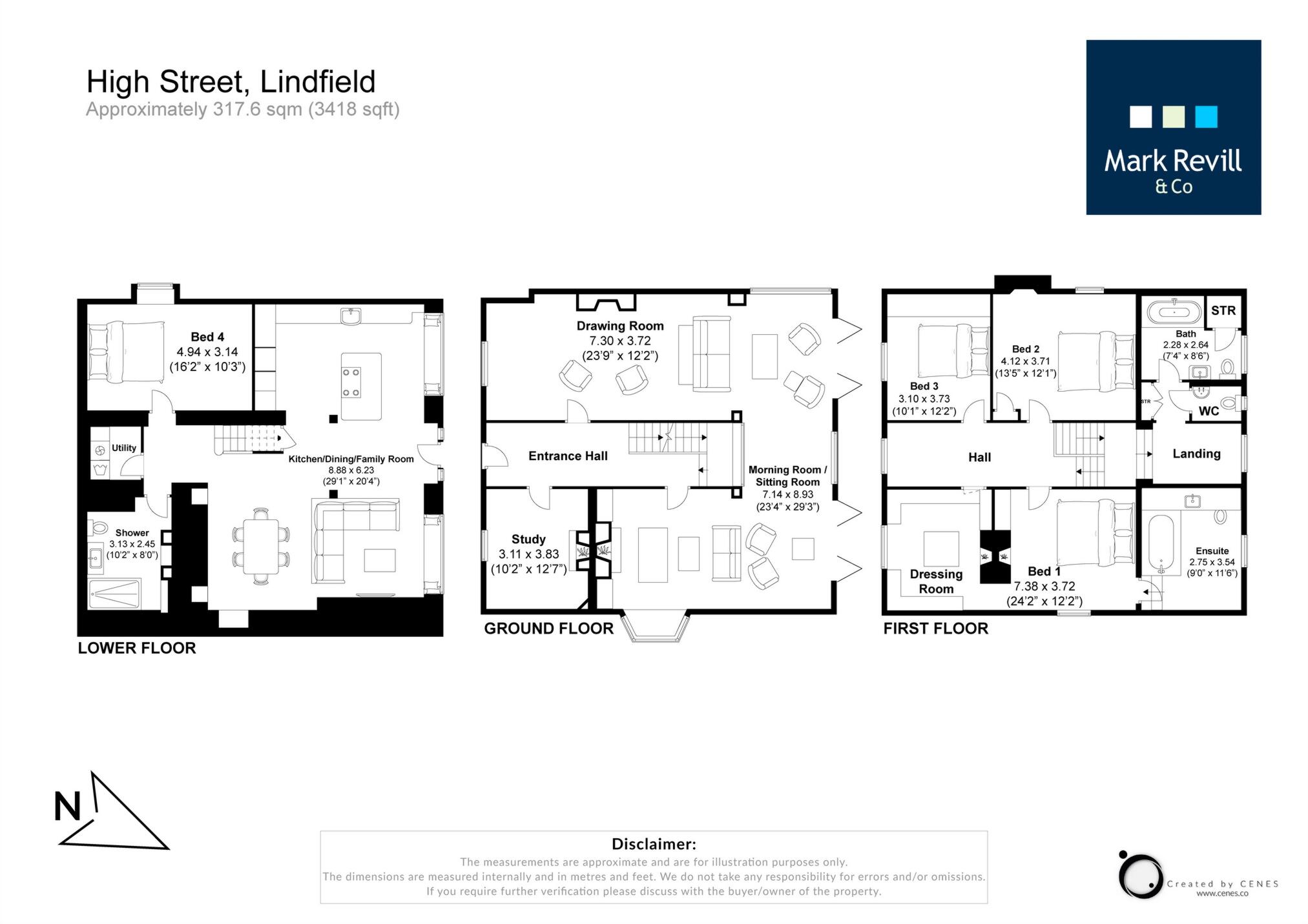 High Street, Lindfield, RH16 floorplan
