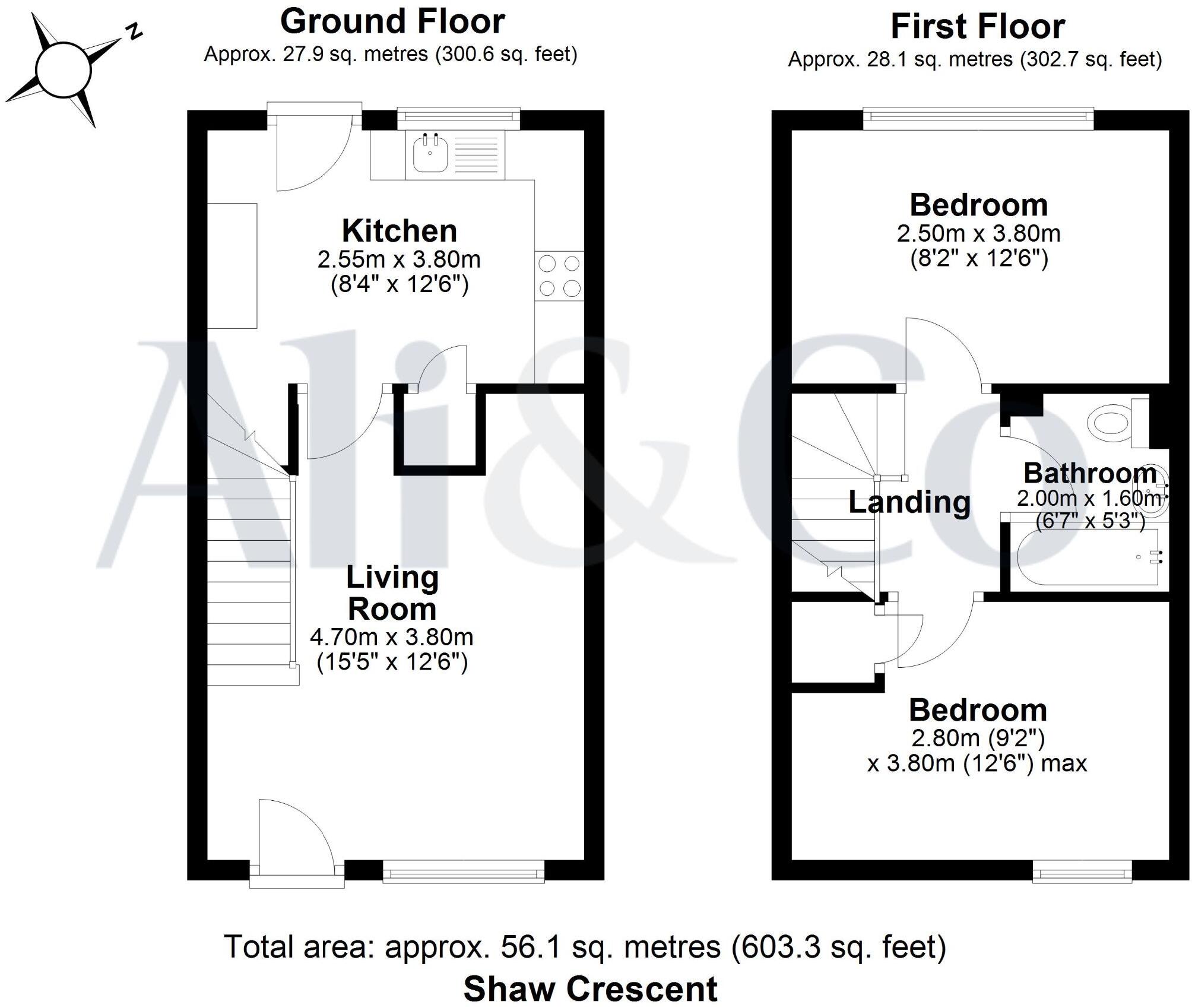 Shaw Crescent, Tilbury floorplan