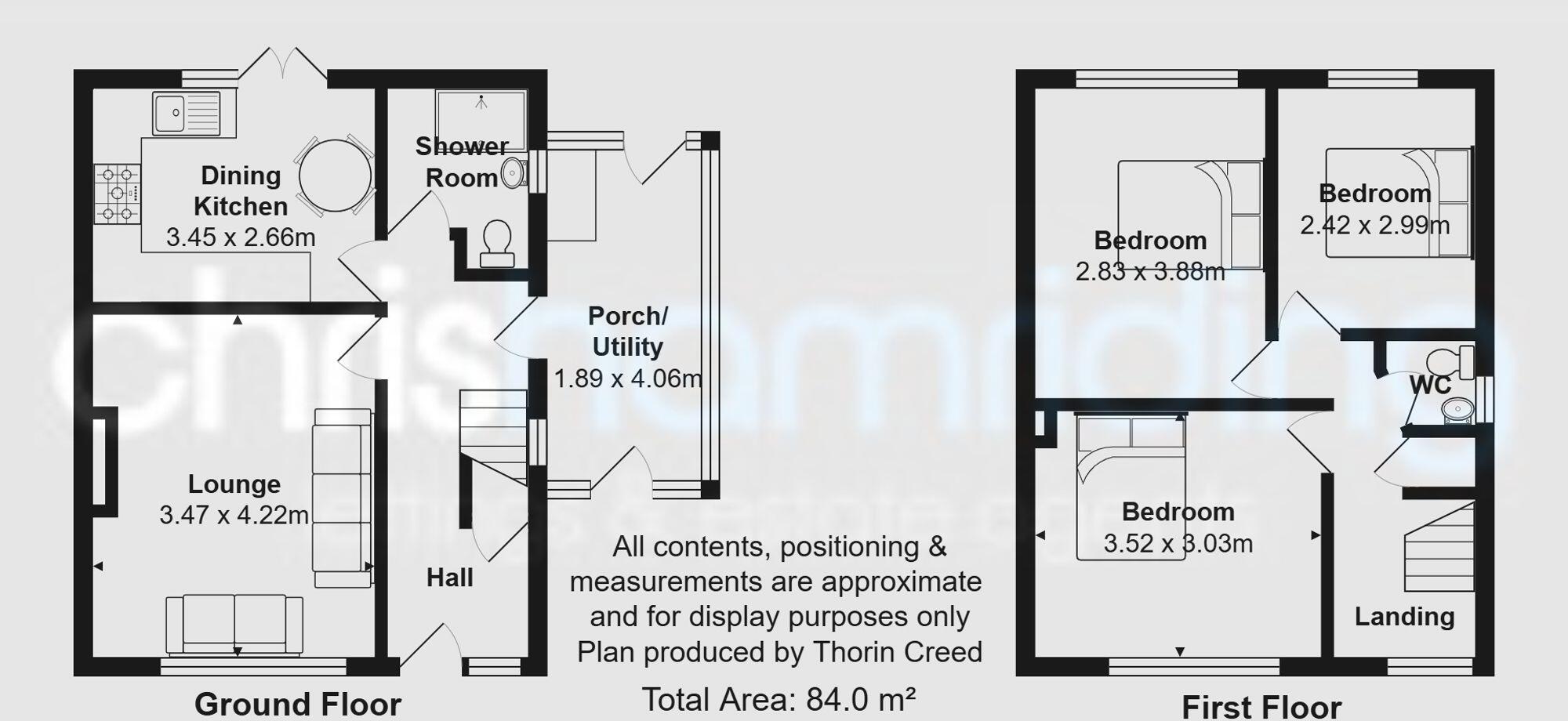 Back Lane, Congleton, CW12 floorplan