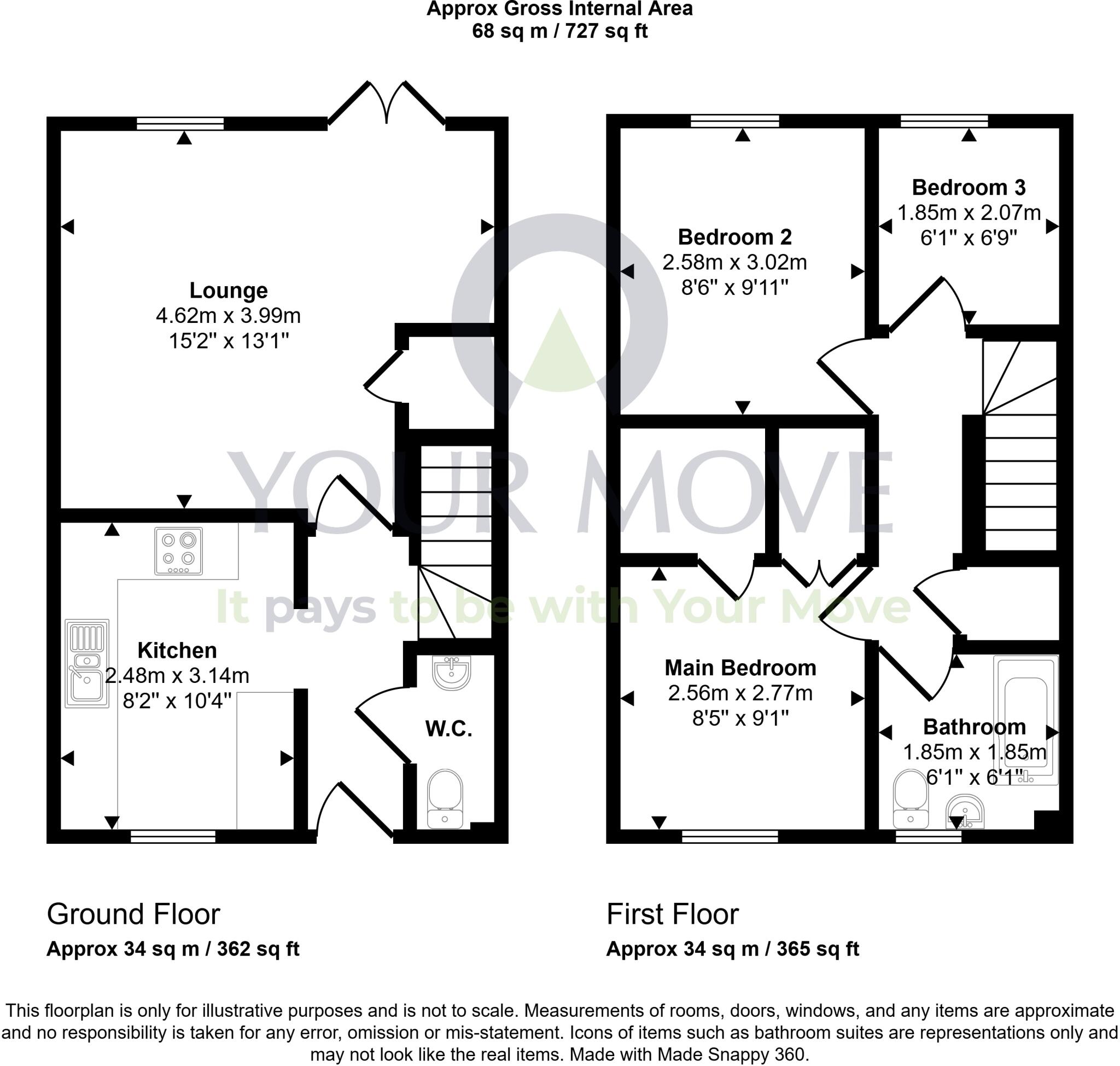 Leyland Road, Bathgate, West Lothian, EH48 floorplan