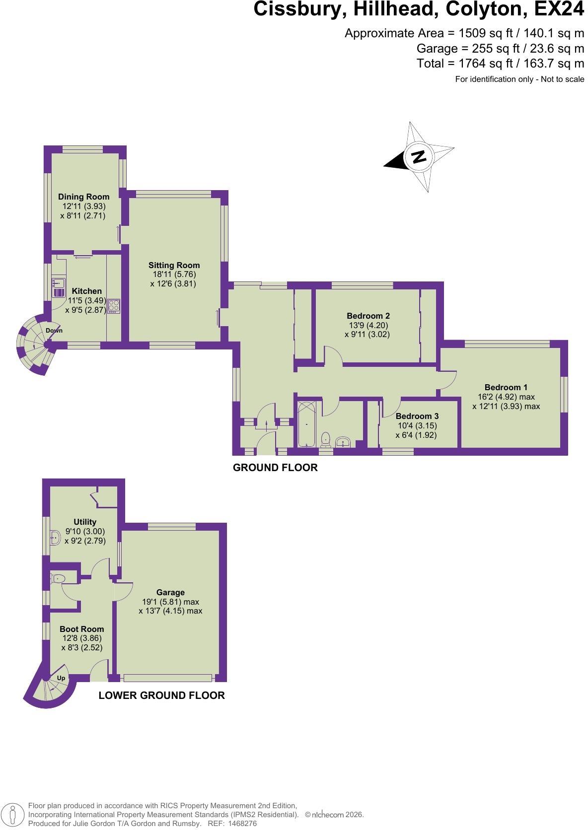 Hillhead, Colyton, Devon floorplan