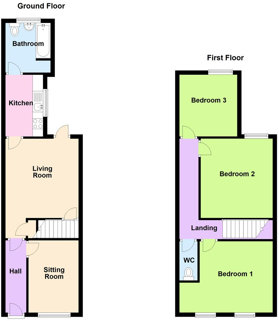 Fisher Street, Pennfields floorplan