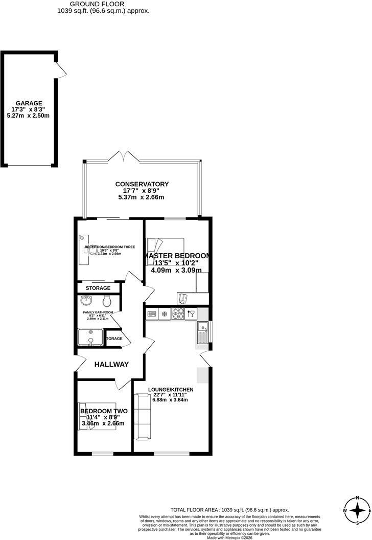 Churchside, New Longton, Preston floorplan