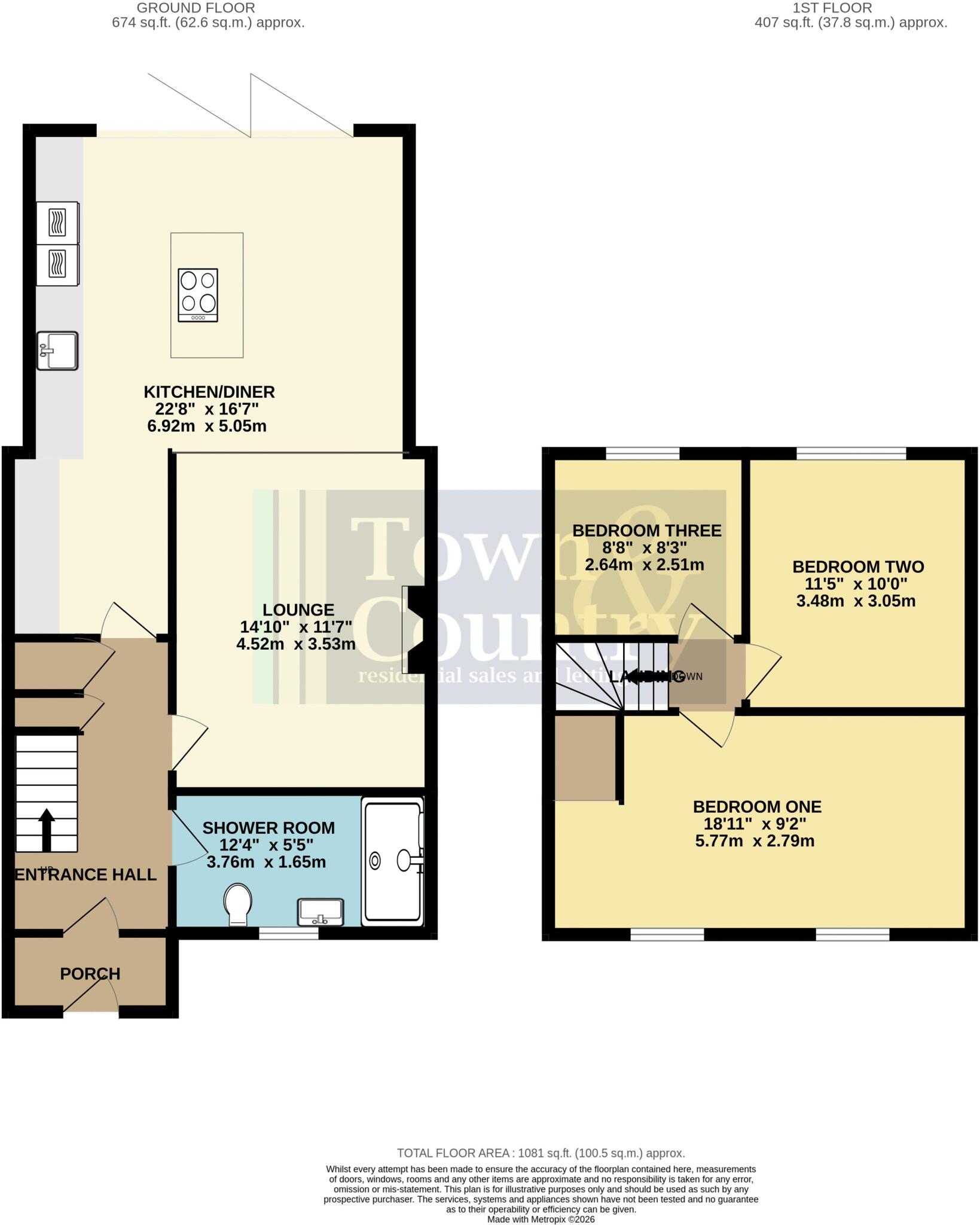 Wood Avenue, Purfleet-on-Thames, RM19 floorplan