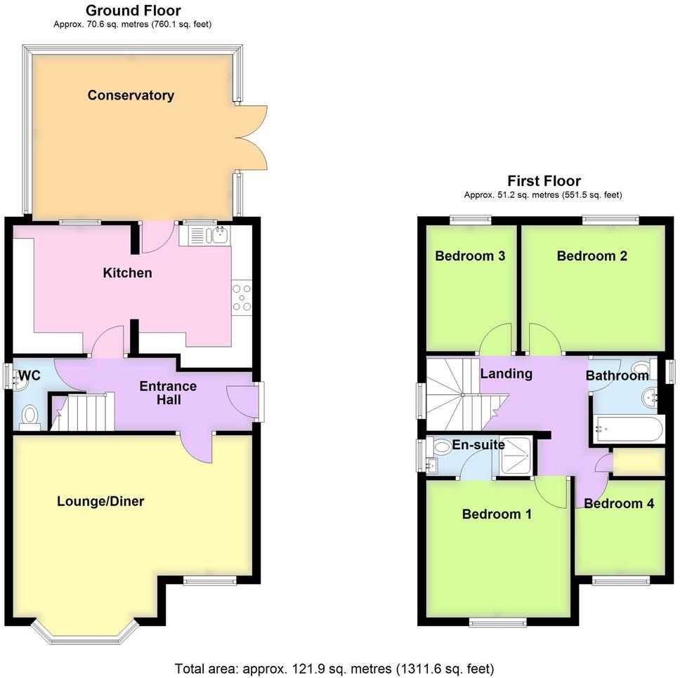 Sargeants Close, Sibsey, Boston, PE22 floorplan
