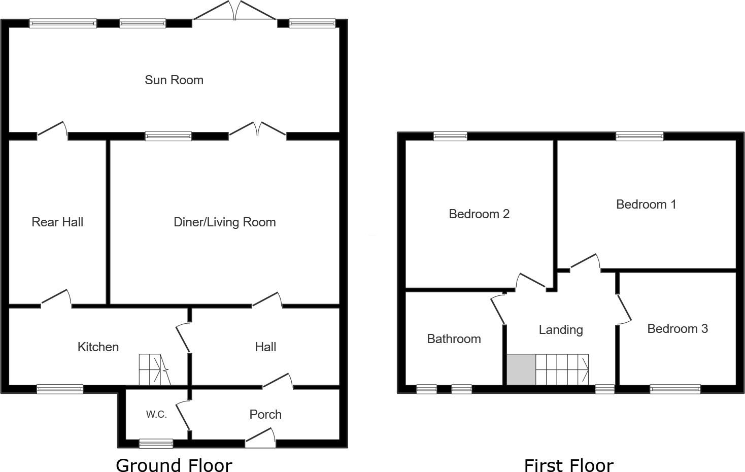 Willow Tree Close, Lichfield, Staffordshire, WS13 floorplan