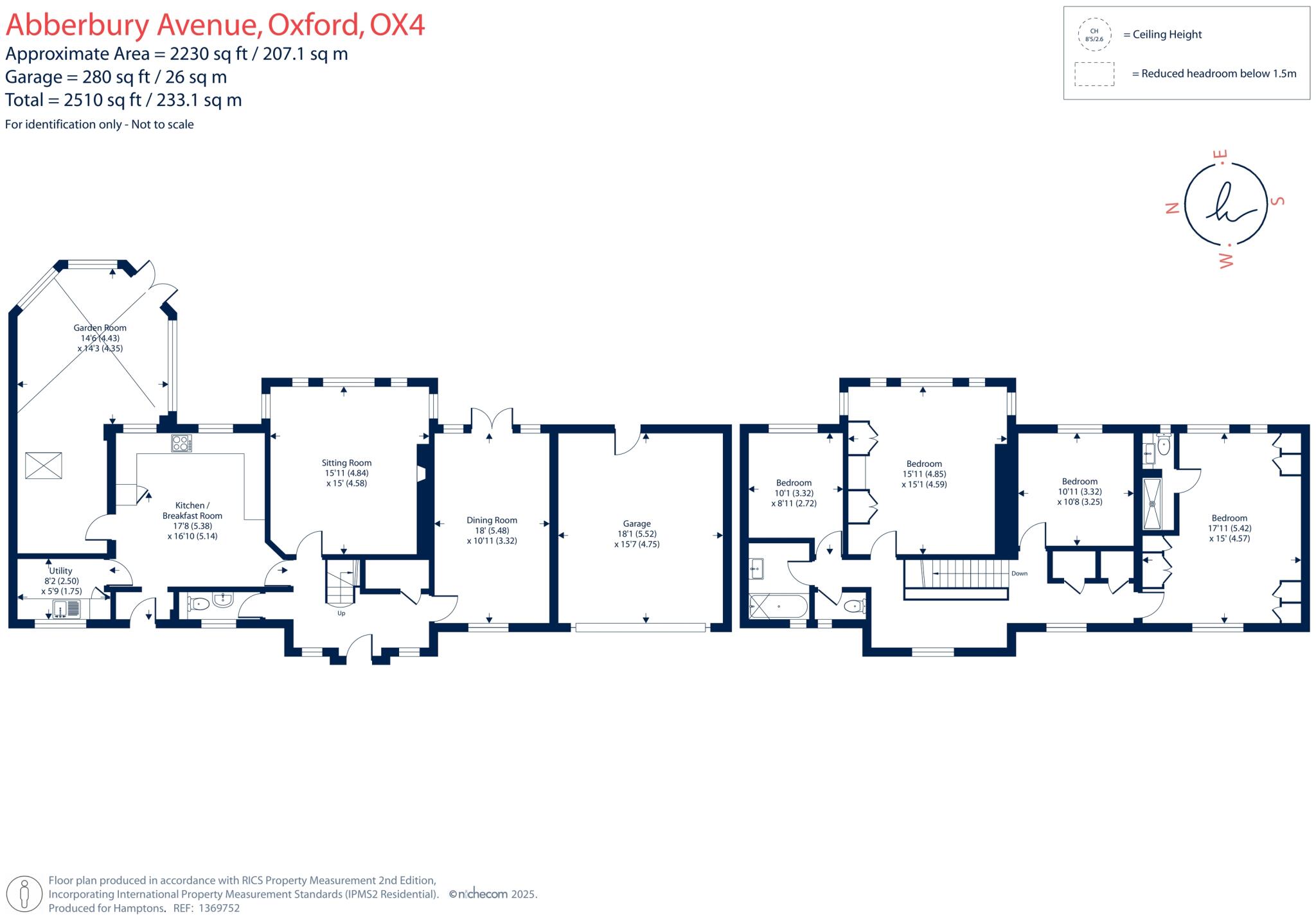 Abberbury Avenue, Oxford, OX4 floorplan